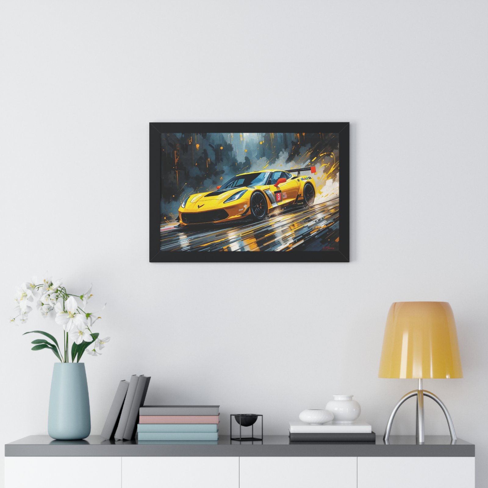 Exclusive Edition 2019 C7 IMSA Corvette Racing Car | Collector’s Corvette Racing Artwork - Image 5