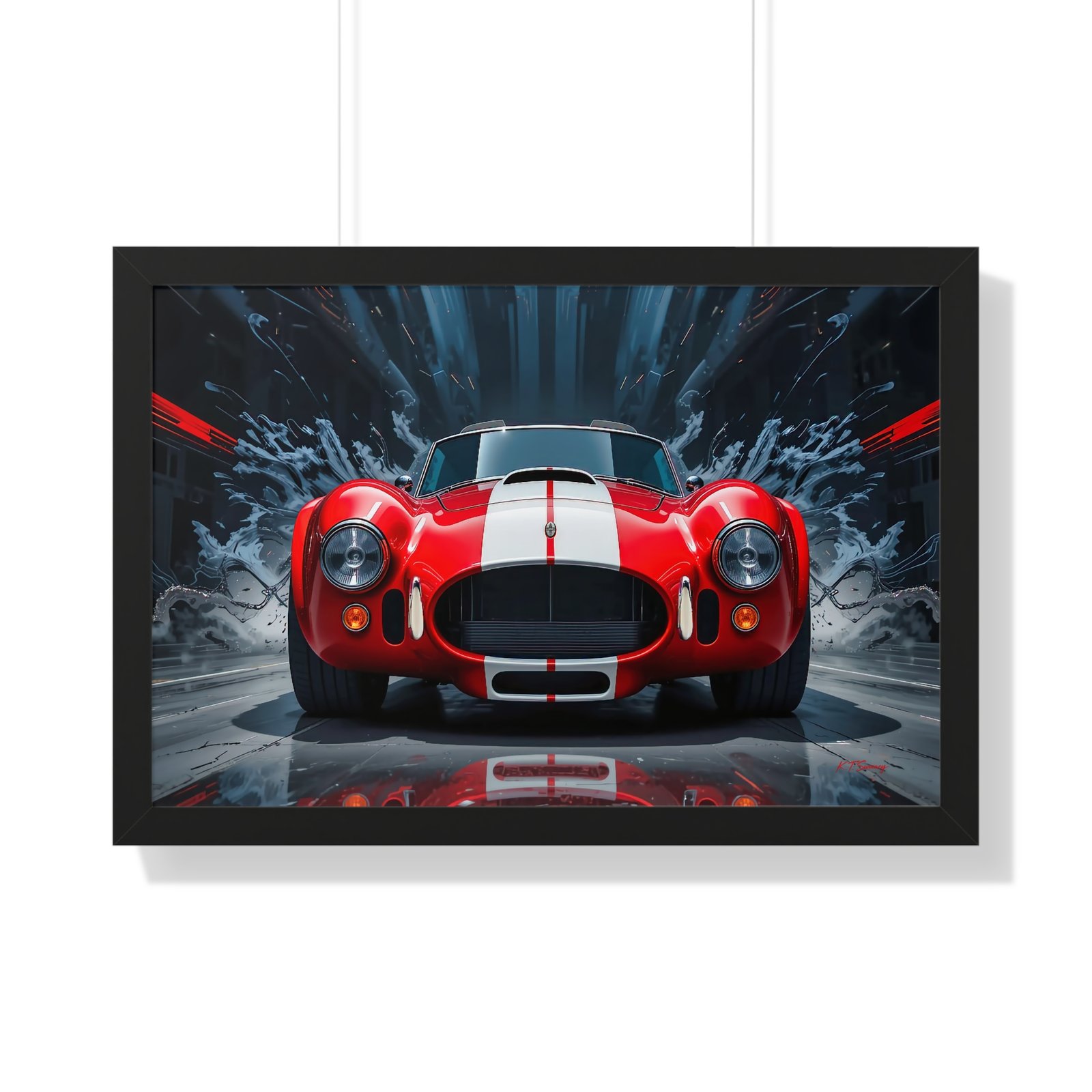 Exclusive Limited Edition Shelby Cobra | Classic Car Collector’s Artwork - Image 4