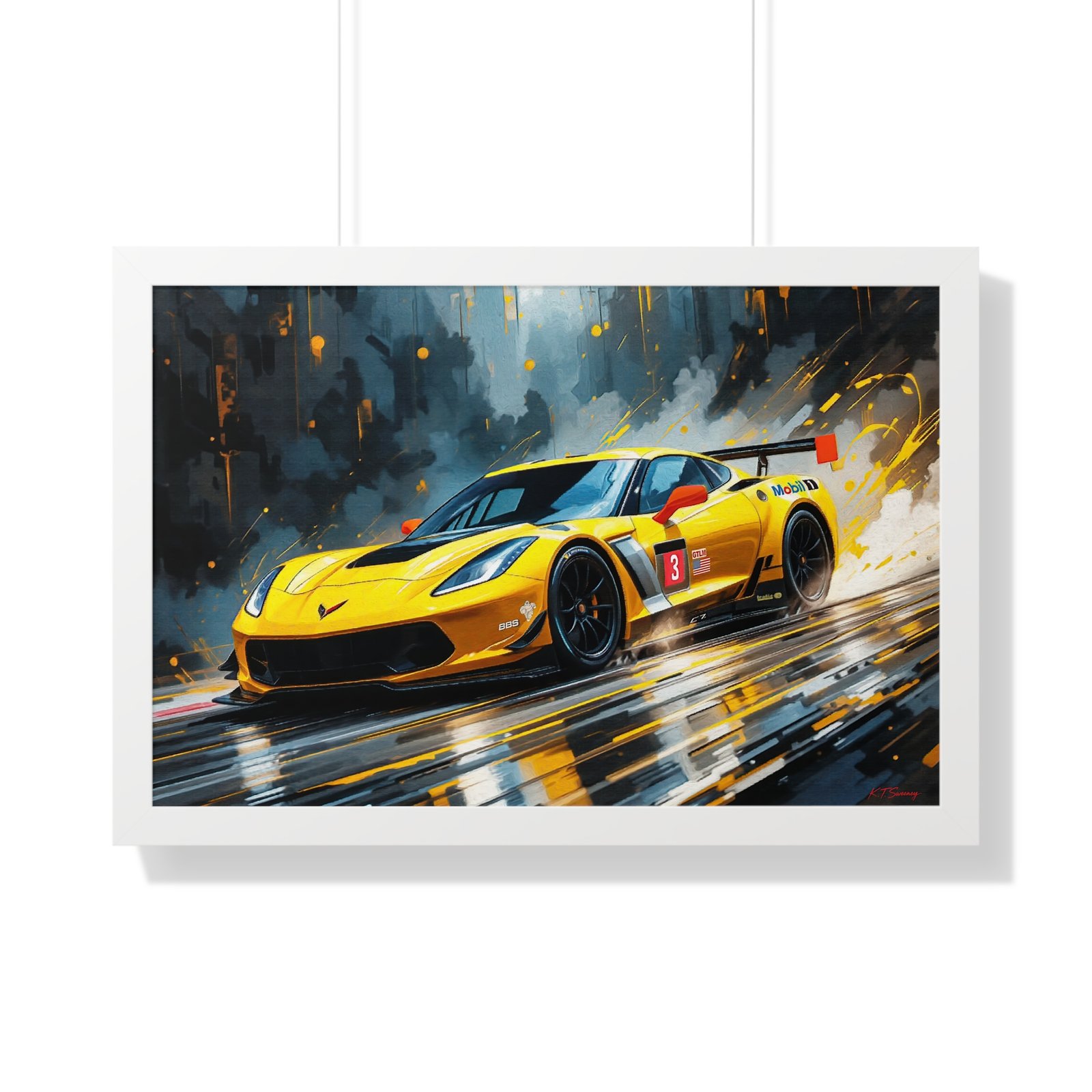 Exclusive Edition 2019 C7 IMSA Corvette Racing Car | Collector’s Corvette Racing Artwork - Image 25