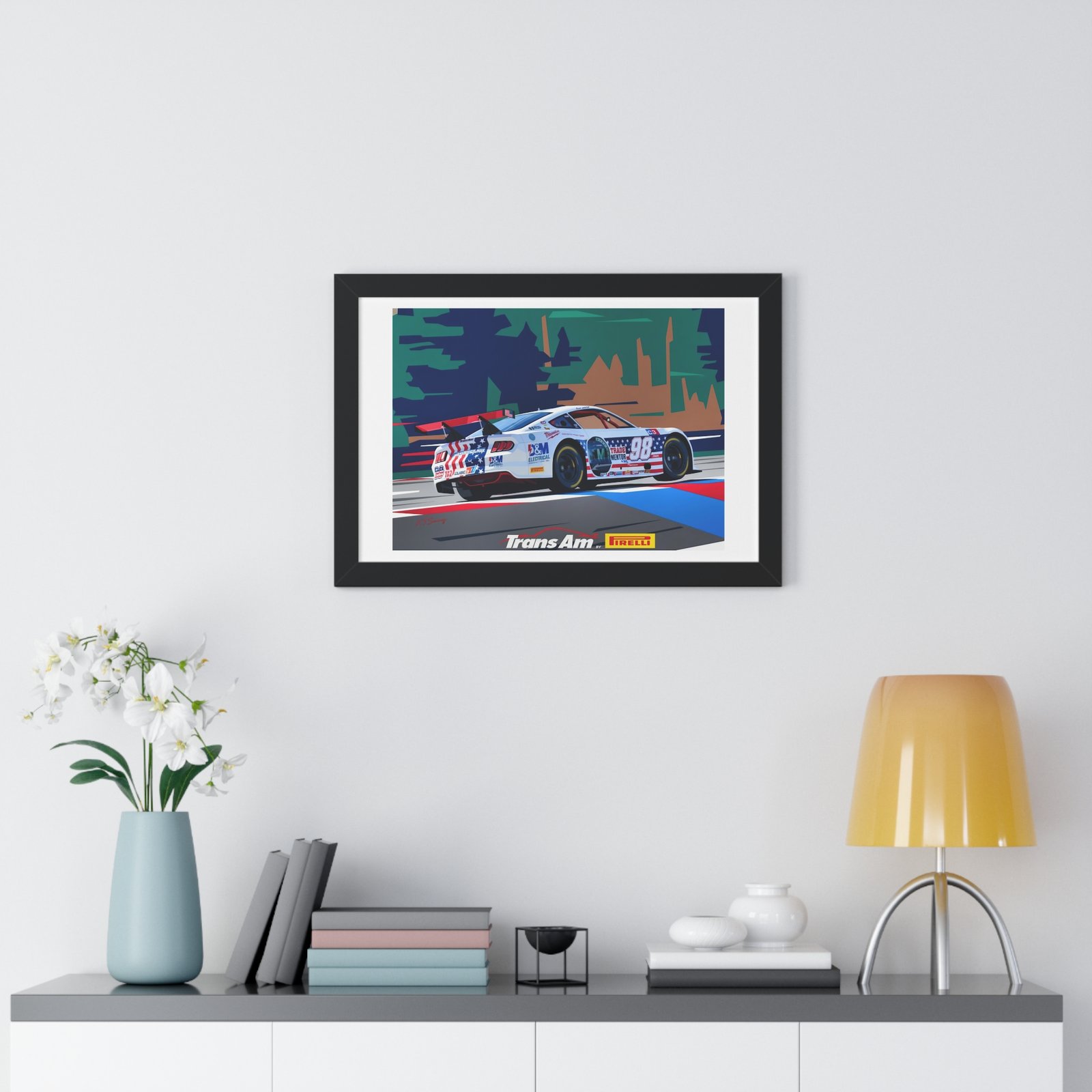 Doug Winston 2026 Trans Am Racing Car – Limited One-Off Collector’s Edition Print | Benefits TradeMentor.org - Image 2