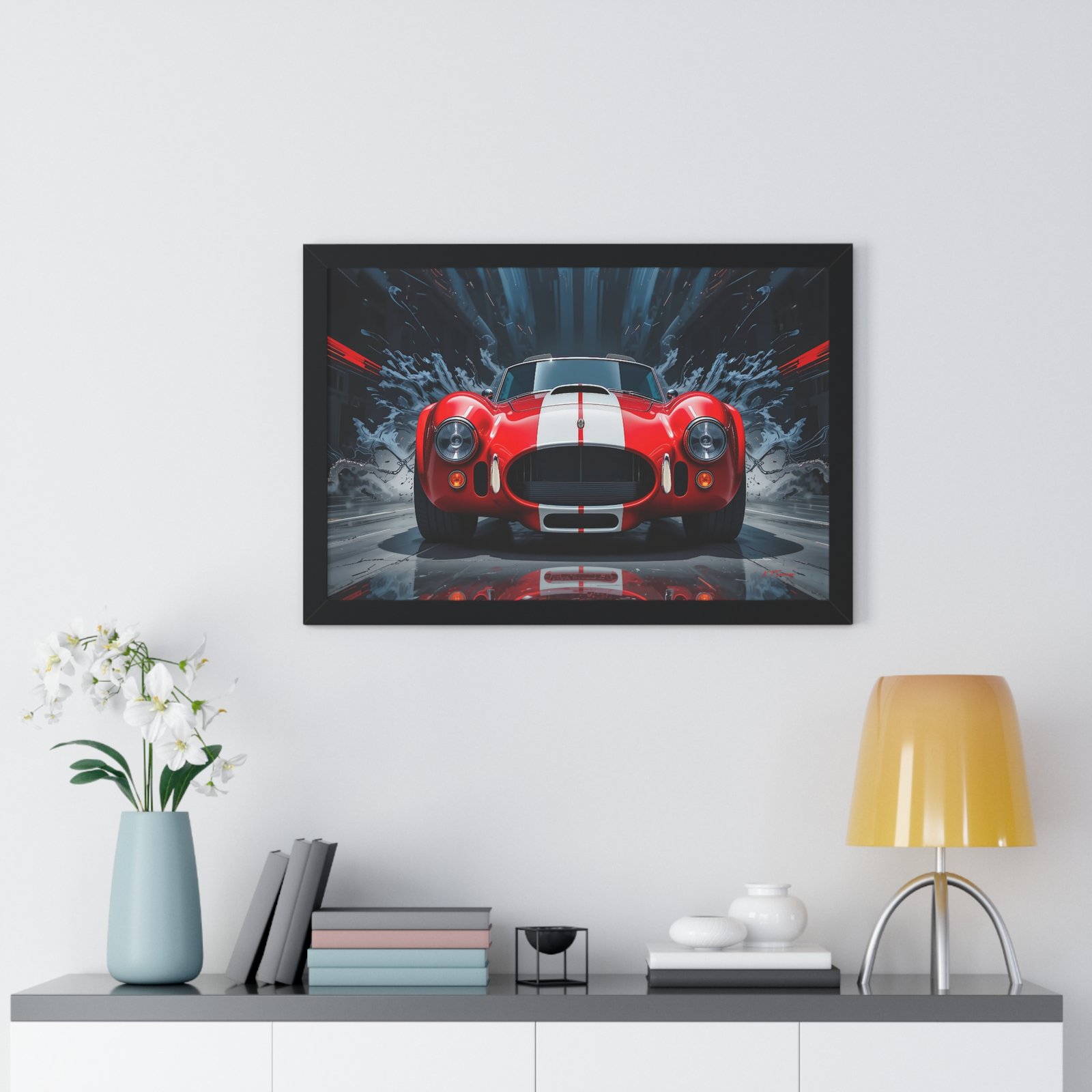 Exclusive Limited Edition Shelby Cobra | Classic Car Collector’s Artwork - Image 5