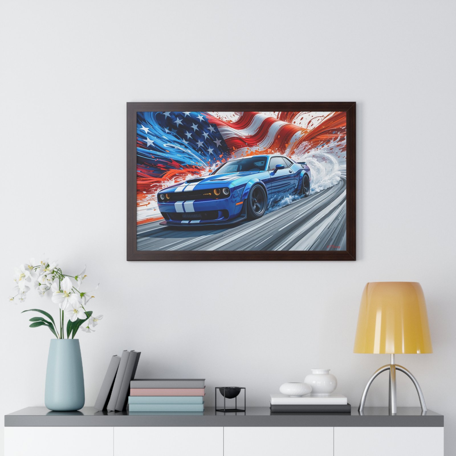 Limited Edition Dodge Hellcat Framed Art | Muscle Car Collector’s Artwork - Image 17