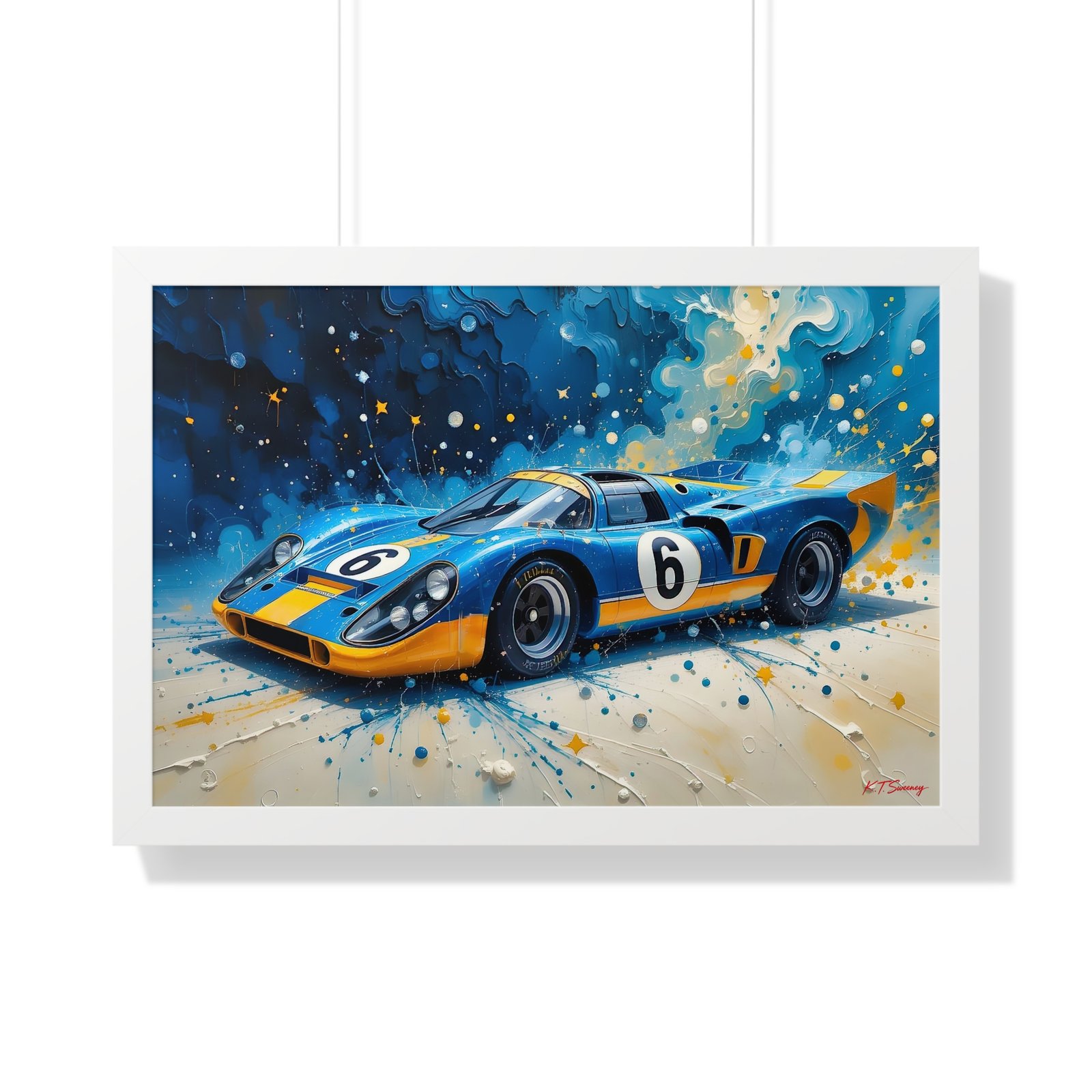 Limited Edition Porsche Le Mans Racing Car Wall Art Framed Print | Collector’s Motorsport Artwork - Image 25