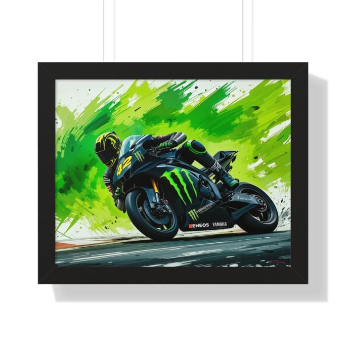 Limited Edition Alex Rins MotoGP Wall Art Framed Print | Collector’s Racing Artwork
