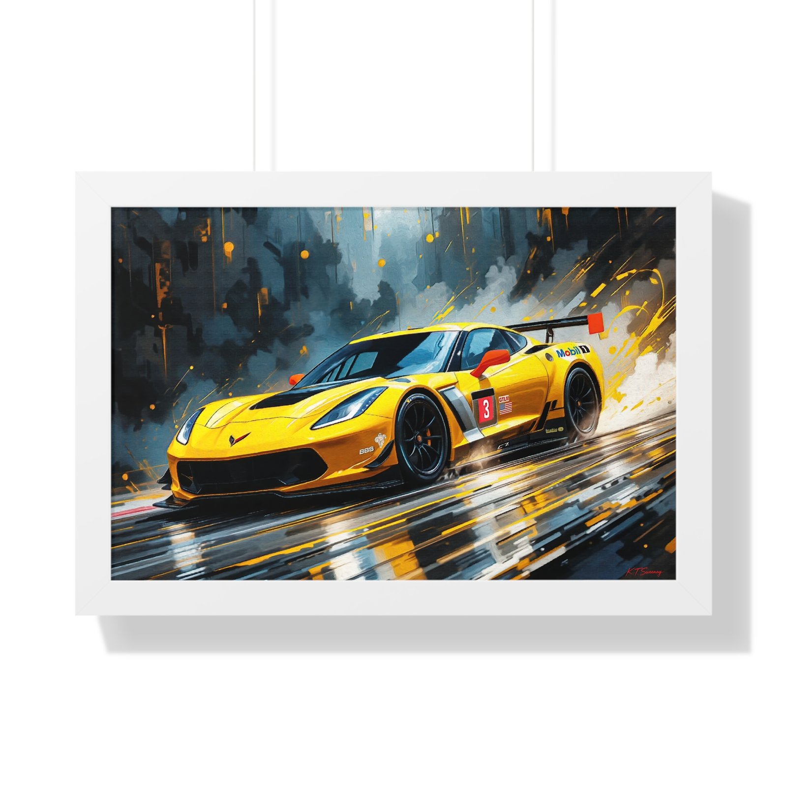 Exclusive Edition 2019 C7 IMSA Corvette Racing Car | Collector’s Corvette Racing Artwork - Image 22