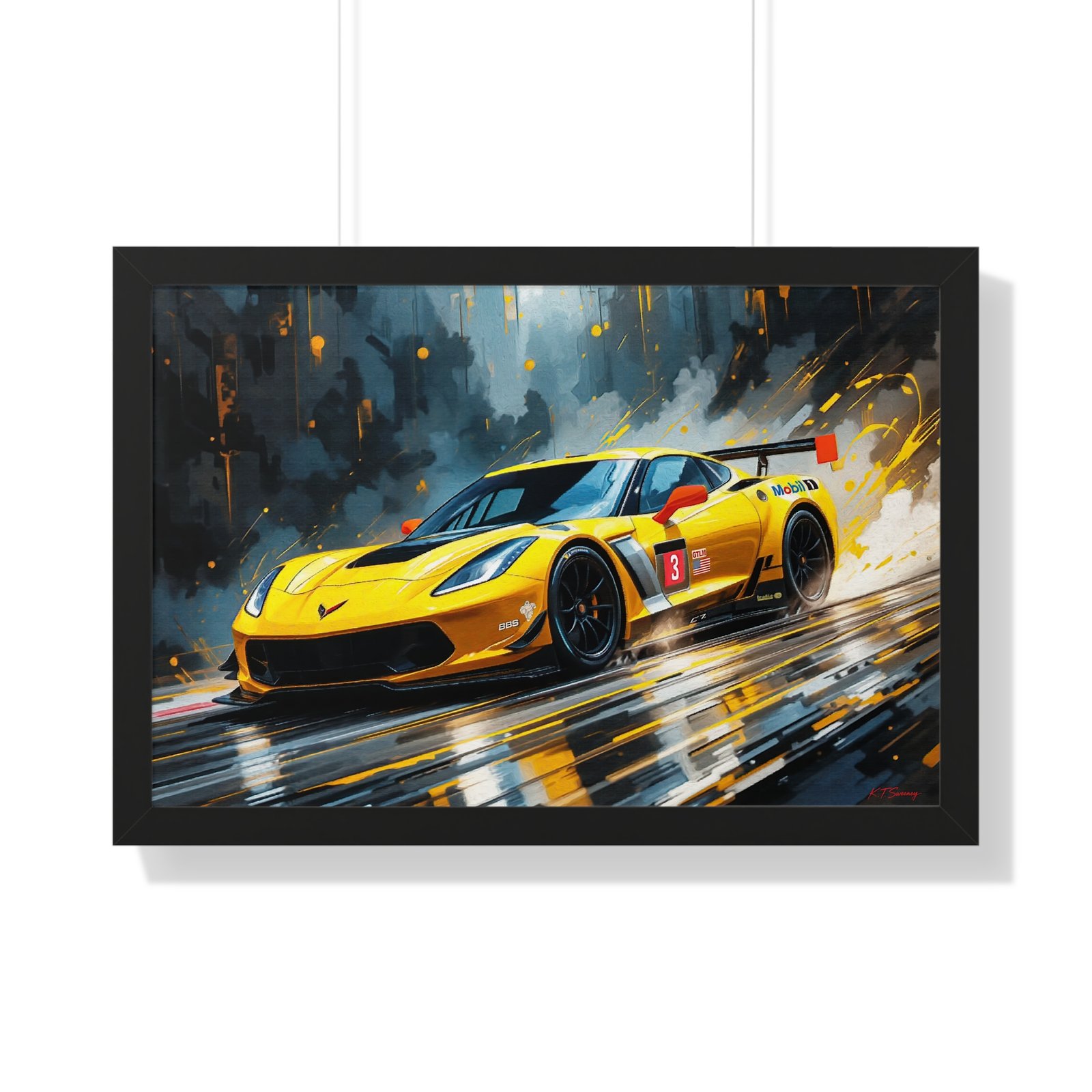 Exclusive Edition 2019 C7 IMSA Corvette Racing Car | Collector’s Corvette Racing Artwork - Image 7