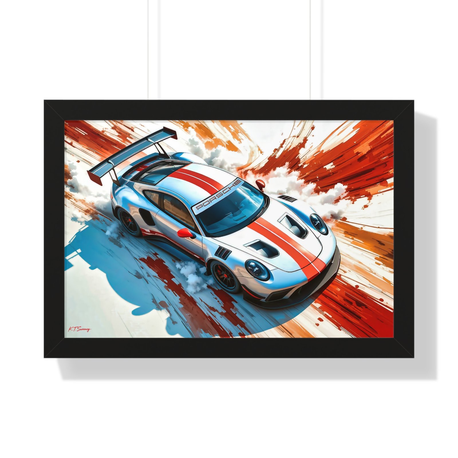 Porsche 911 GT3 Wall Art Framed Print | Studio Edition Collector’s Artwork - Image 4