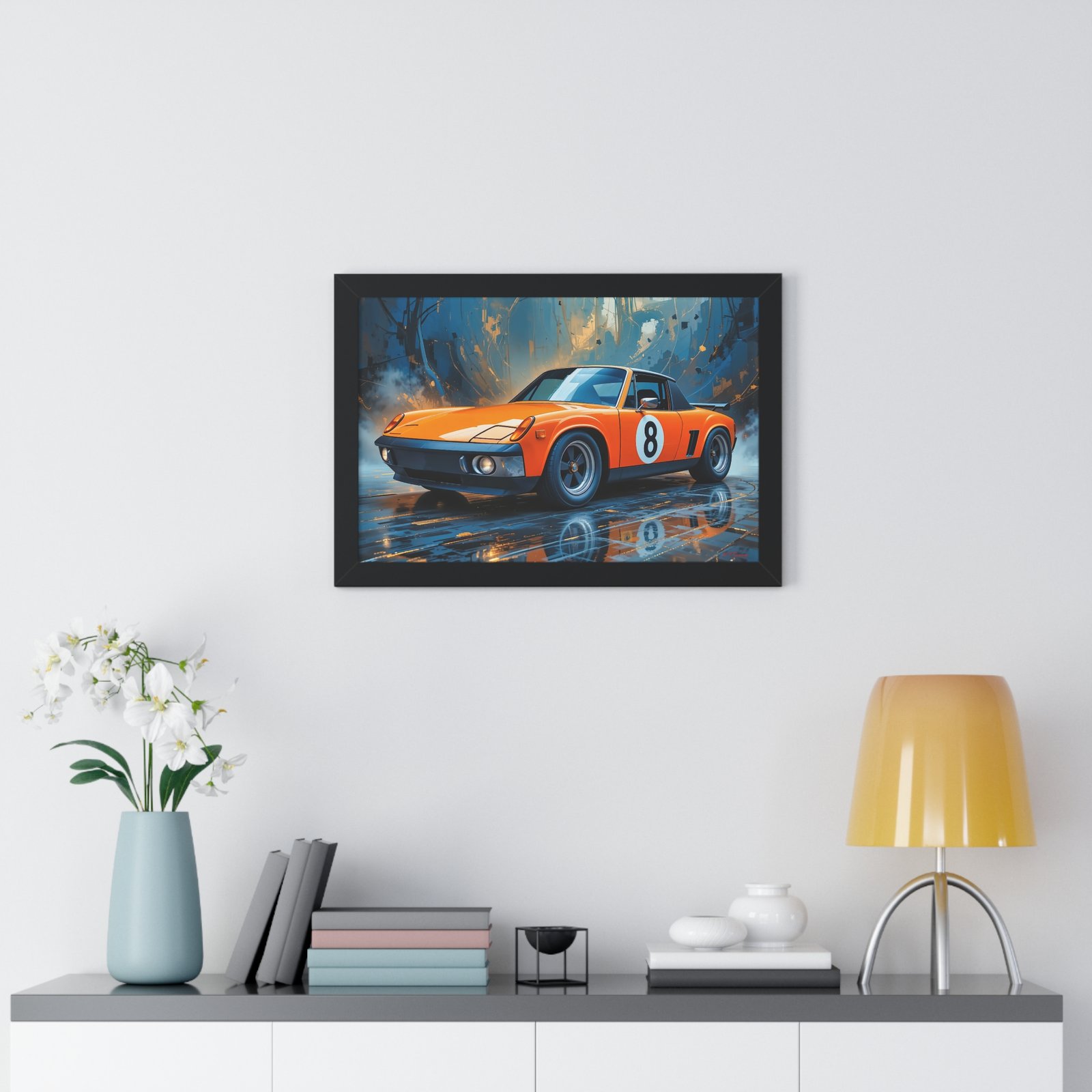 Porsche 914 Classic Racing Car | Studio Edition Collector’s Artwork - Image 5