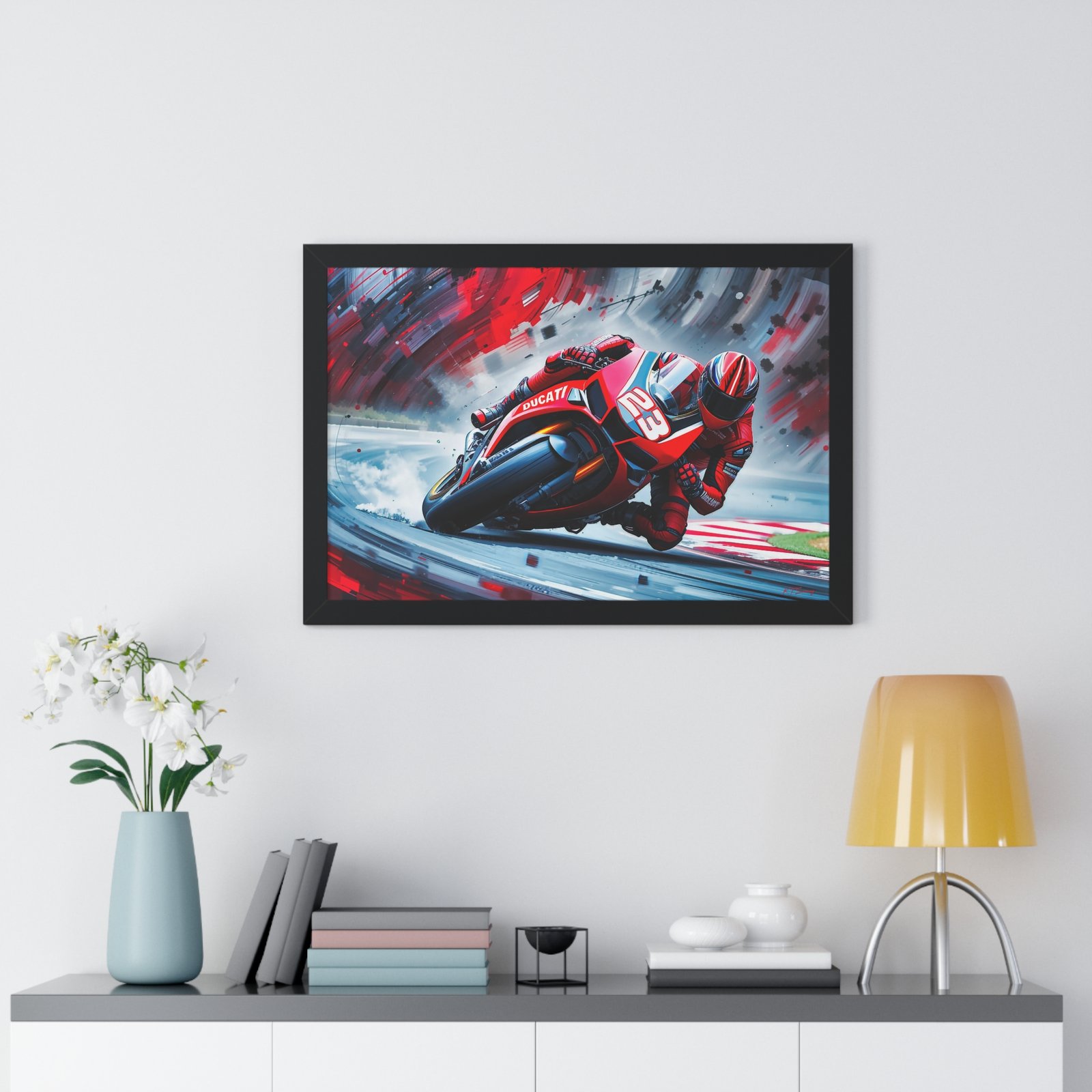 Limited Edition Enea Bastianini MotoGP Wall Art Framed Print | Collector’s Motorcycle Racing Artwork - Image 5