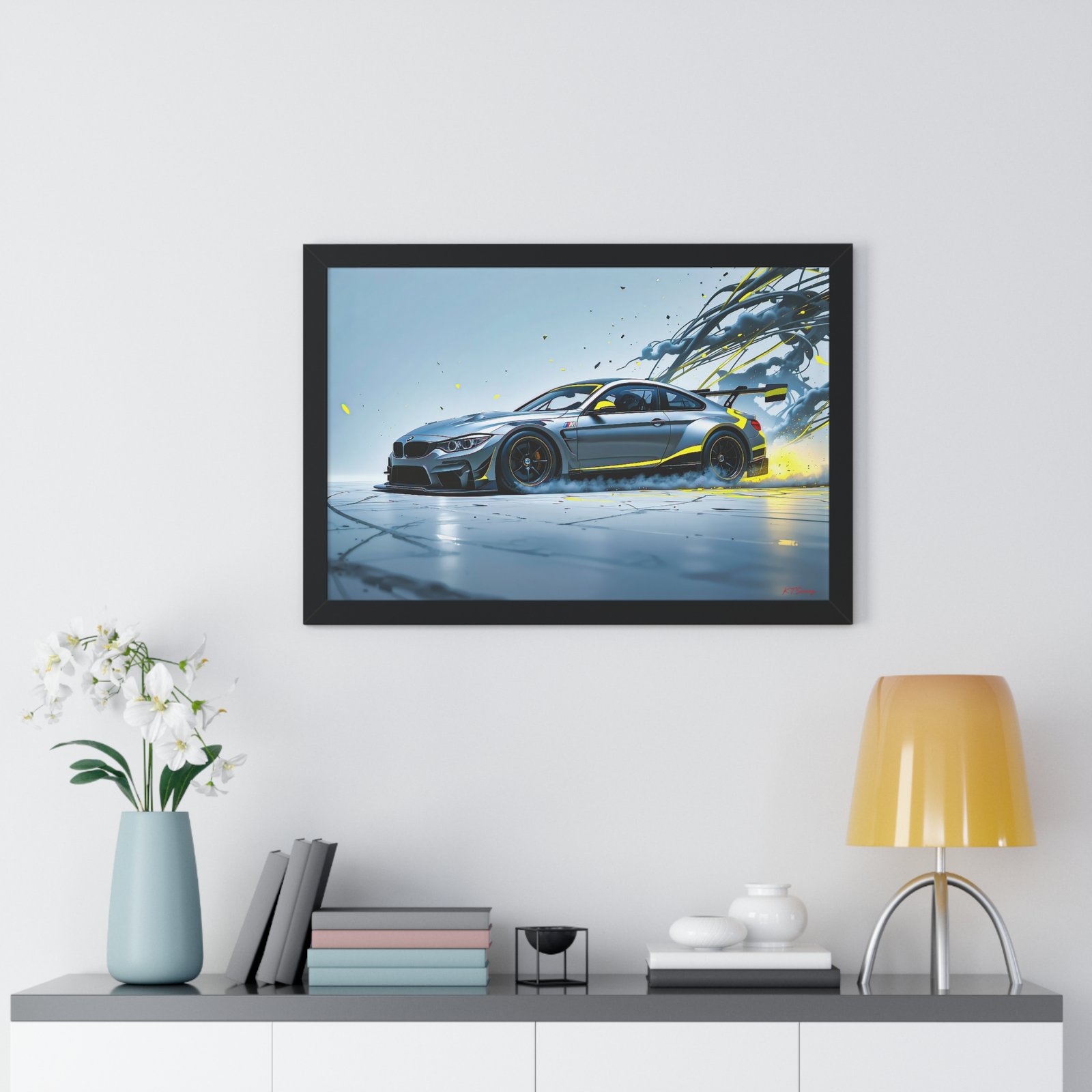 BMW M IMSA Racing Car Wall Art Framed Print | Studio Edition Collector’s Motorsport Artwork - Image 8