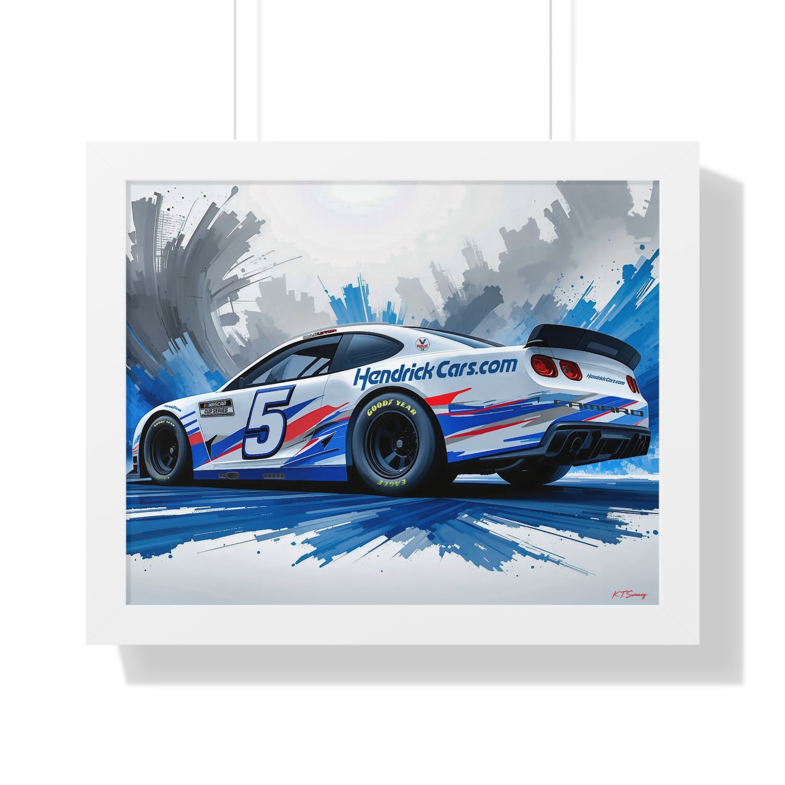 Kyle Larson NASCAR #5 Original Style Design | Studio Edition Collector’s Racing Artwork - Image 19