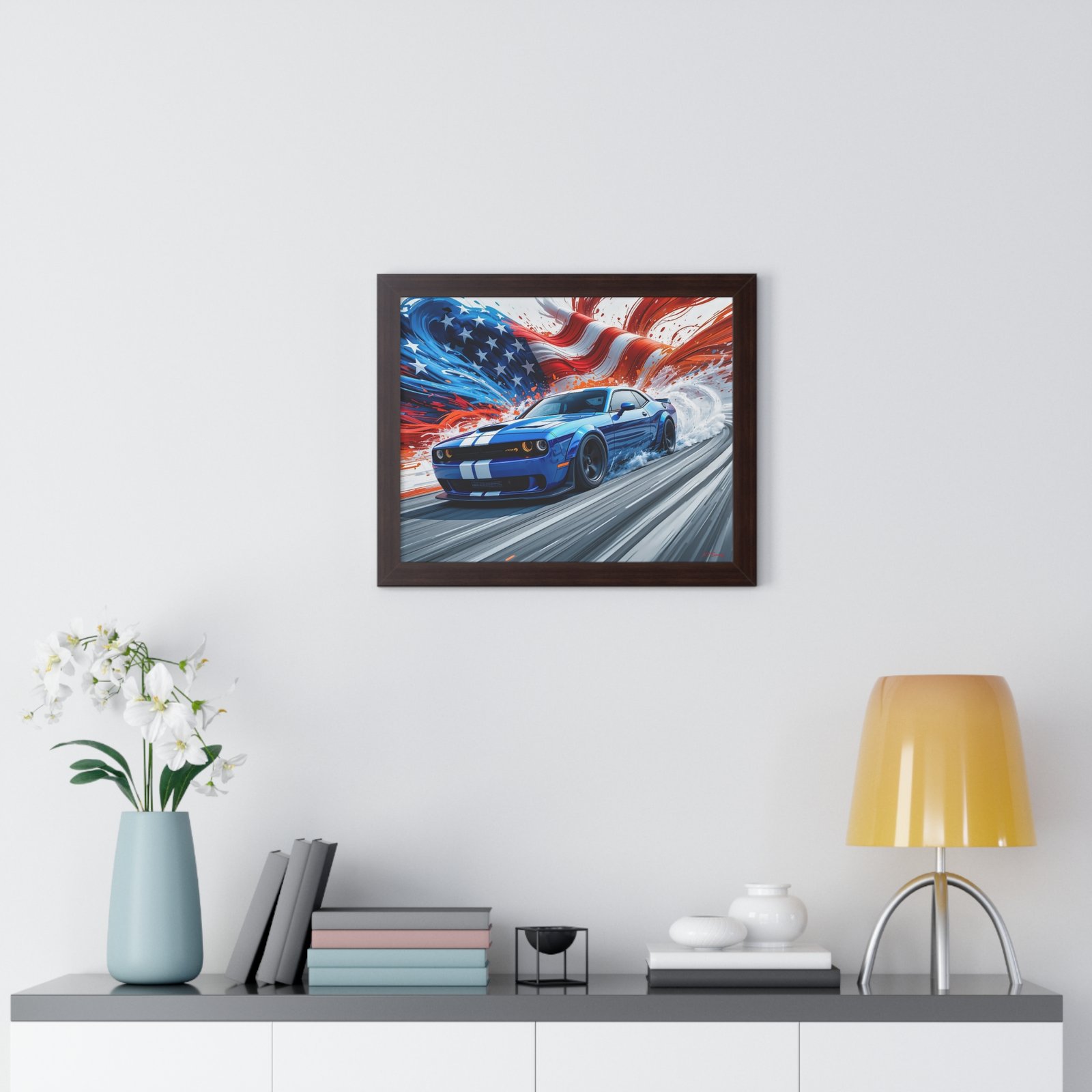 Limited Edition Dodge Hellcat Framed Art | Muscle Car Collector’s Artwork - Image 11