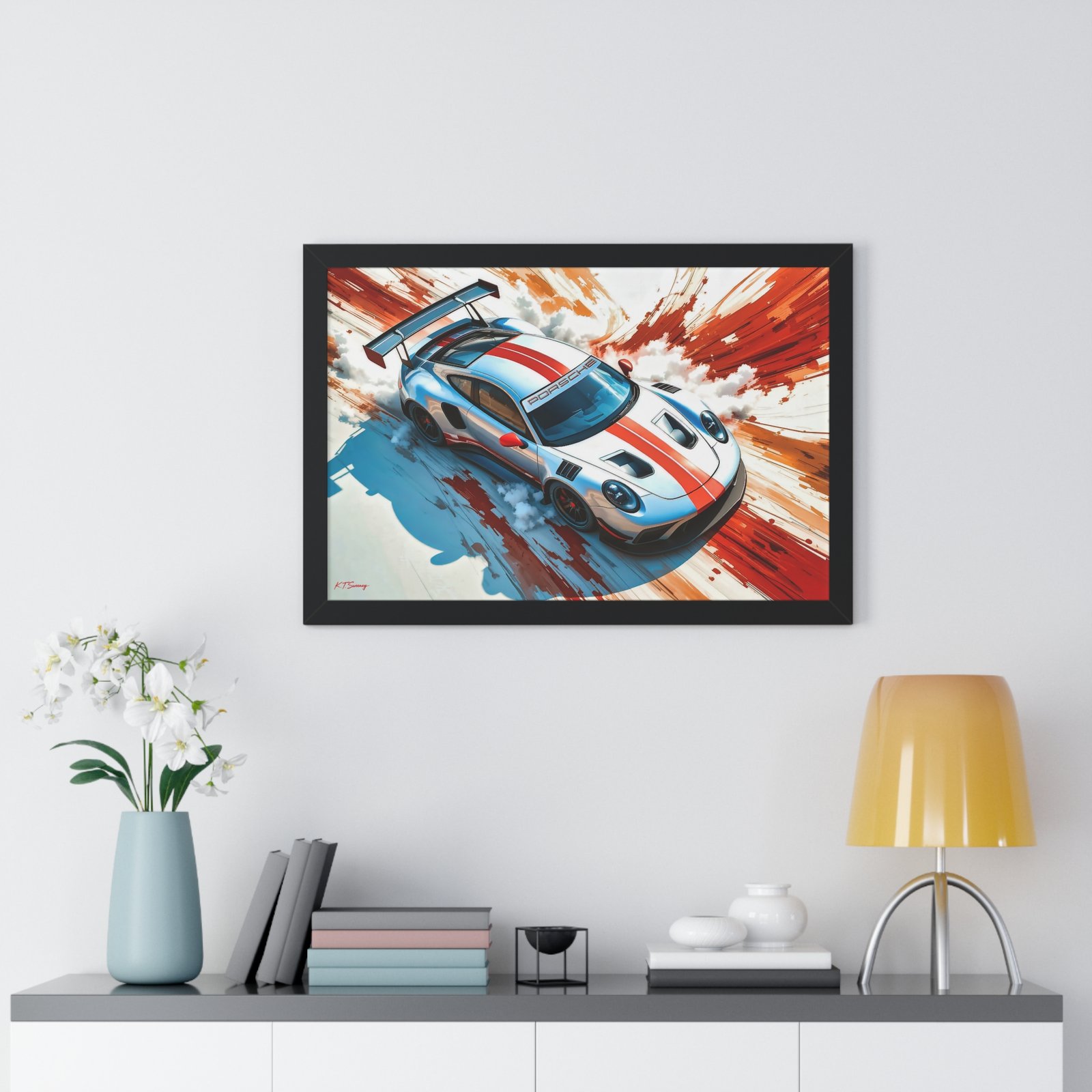 Porsche 911 GT3 Wall Art Framed Print | Studio Edition Collector’s Artwork - Image 8