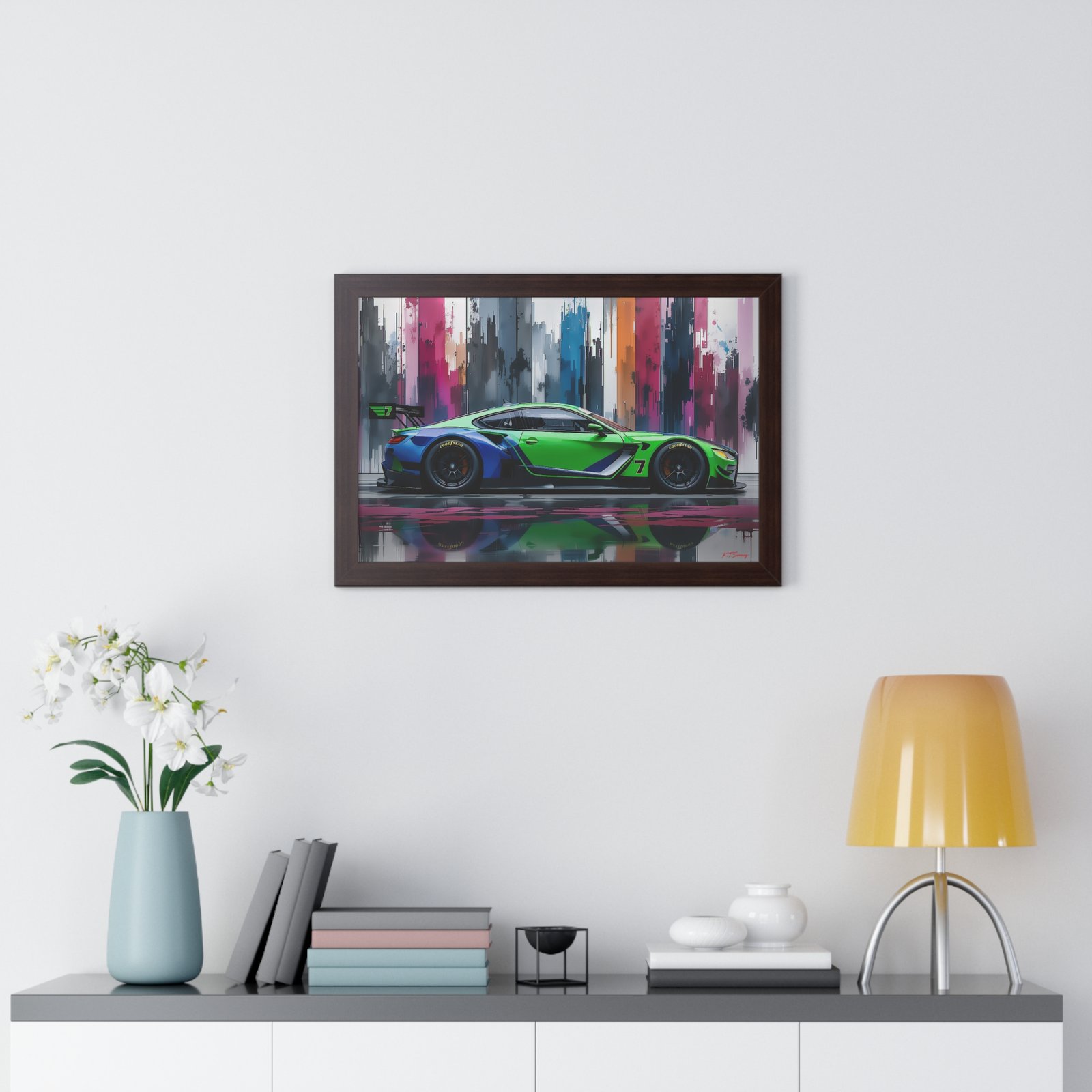 BMW M8 IMSA Inspired Wall Art Framed Print | Original Design Studio Edition Collector’s Motorsport Artwork - Image 14