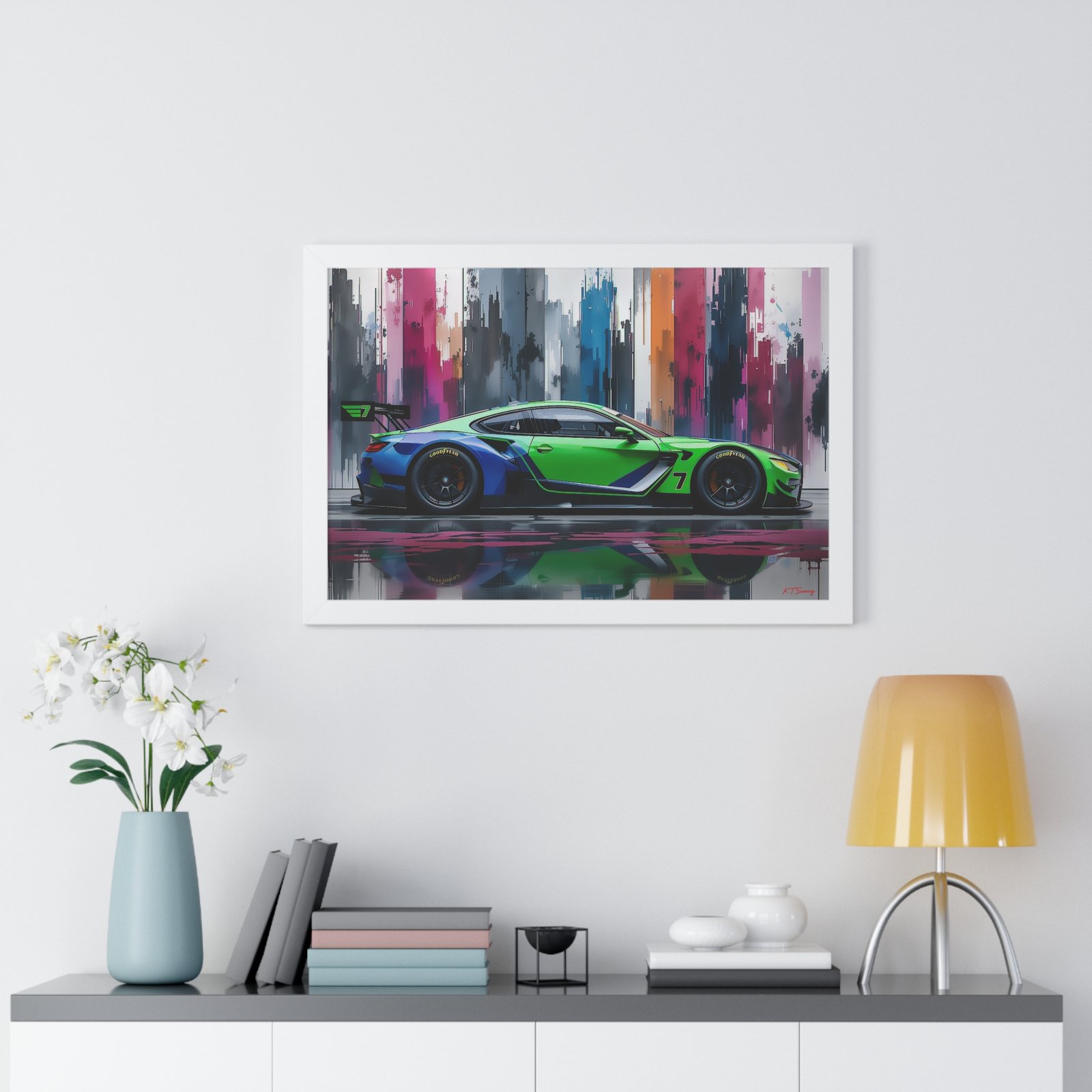 BMW M8 IMSA Inspired Wall Art Framed Print | Original Design Studio Edition Collector’s Motorsport Artwork - Image 26