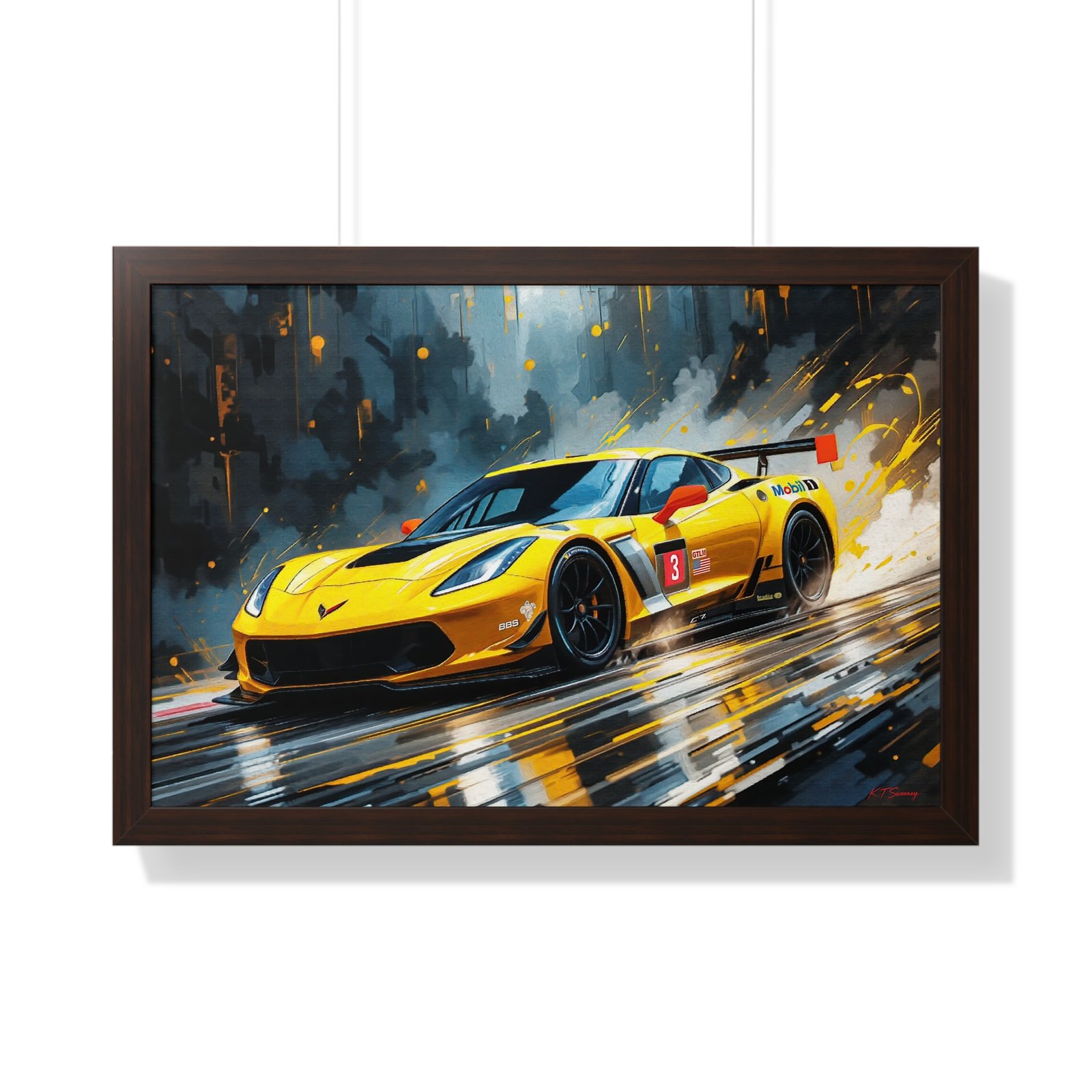 Exclusive Edition 2019 C7 IMSA Corvette Racing Car | Collector’s Corvette Racing Artwork - Image 16
