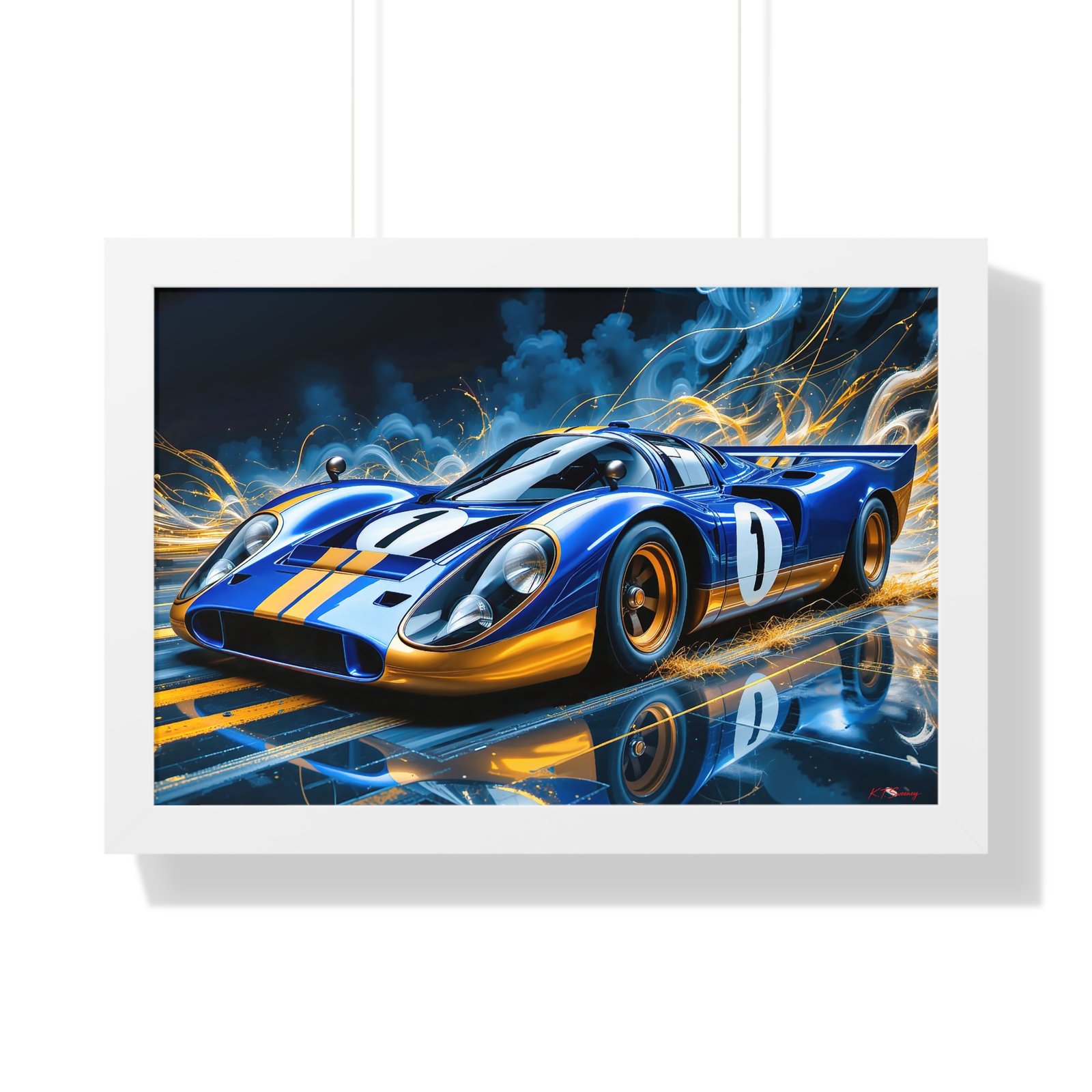 Limited Edition Porsche Le Mans Racing Car | Original Collector's Artwork - Image 22