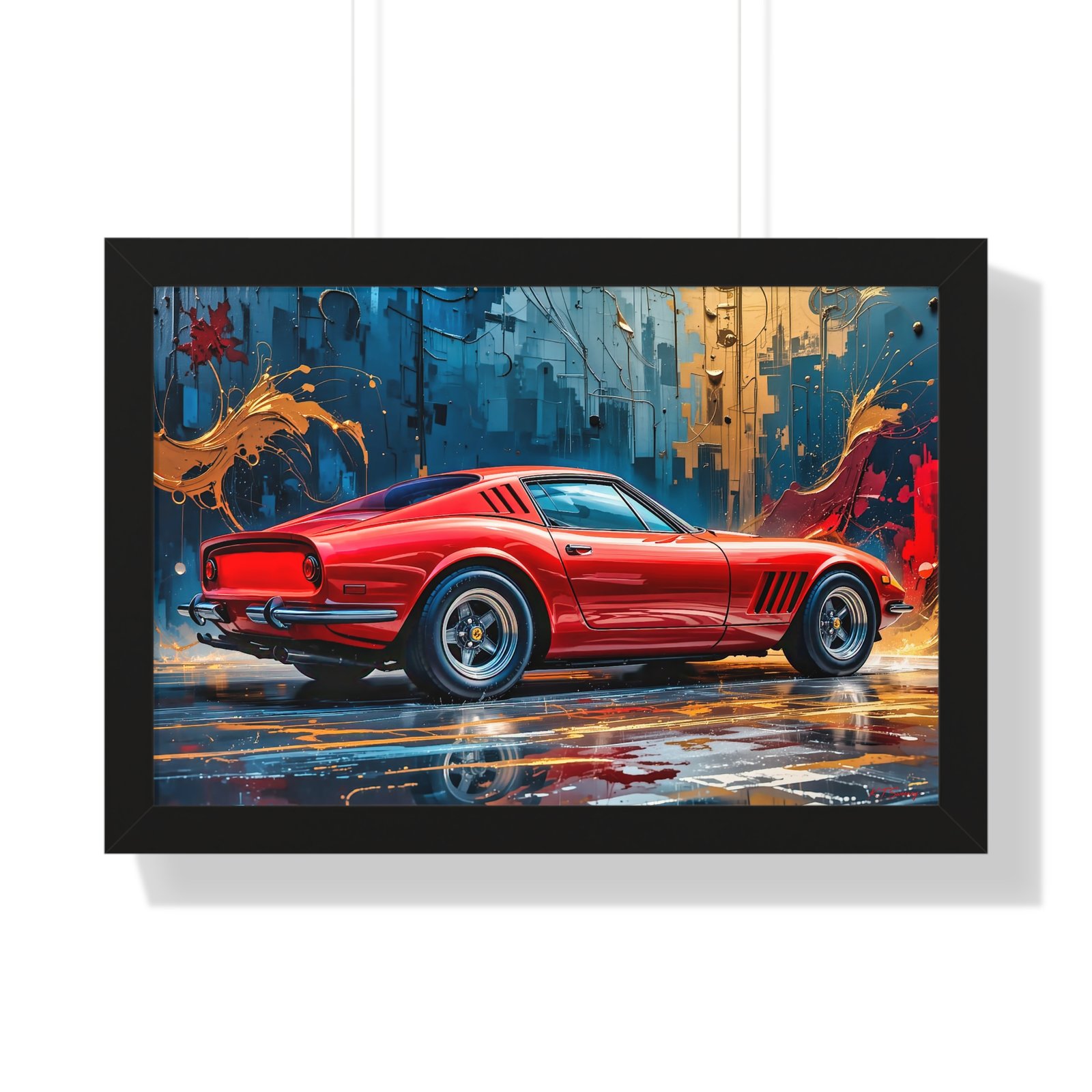 Limited Edition Ferrari 275 GTB | Classic Ferrari Collector’s Artwork - Image 4