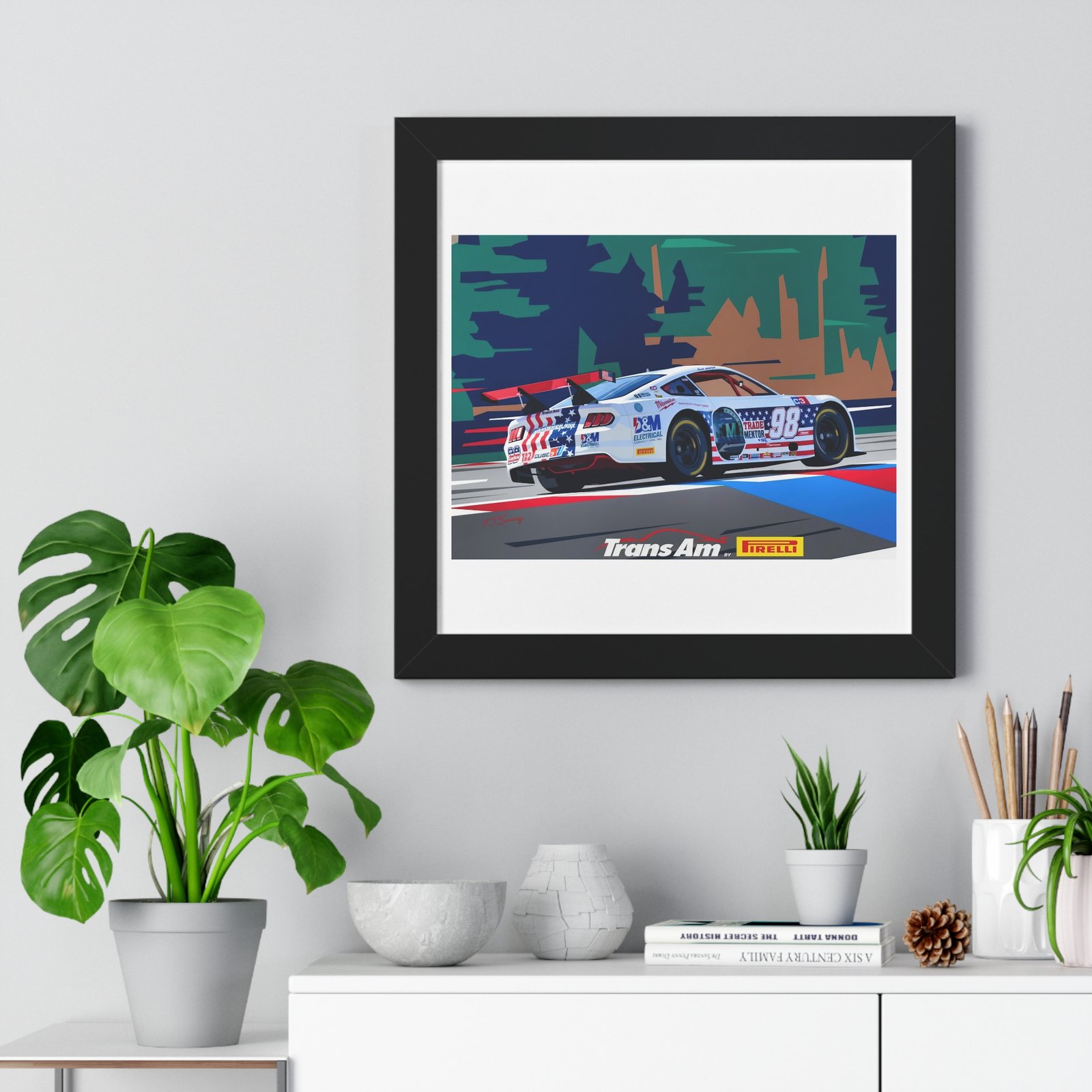 Doug Winston 2026 Trans Am Racing Car – Limited One-Off Collector’s Edition Print | Benefits TradeMentor.org - Image 2