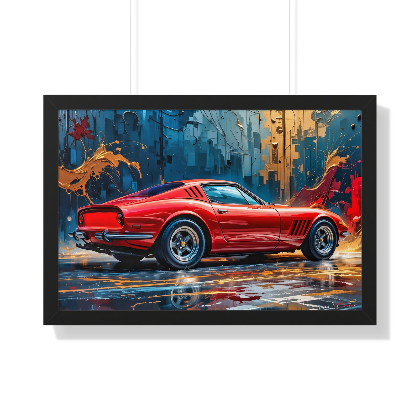 Limited Edition Ferrari 275 GTB | Classic Ferrari Collector’s Artwork - Image 7