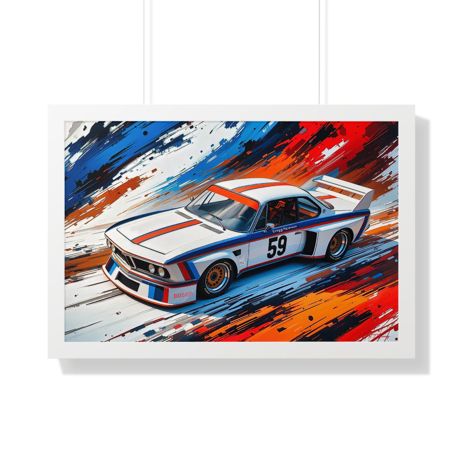 Exclusive Edition BMW 3.0 CSL Classic Livery | Collector’s BMW Motorsport Artwork - Image 16