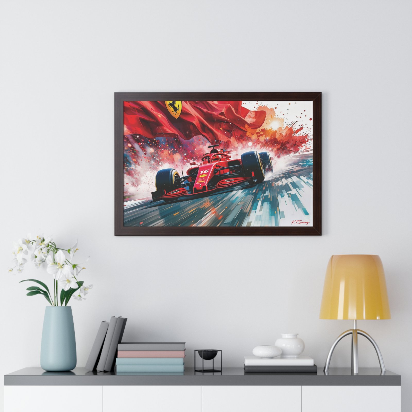 Exclusive Limited Edition Charles Leclerc Ferrari F1 Racing Car - Image 17