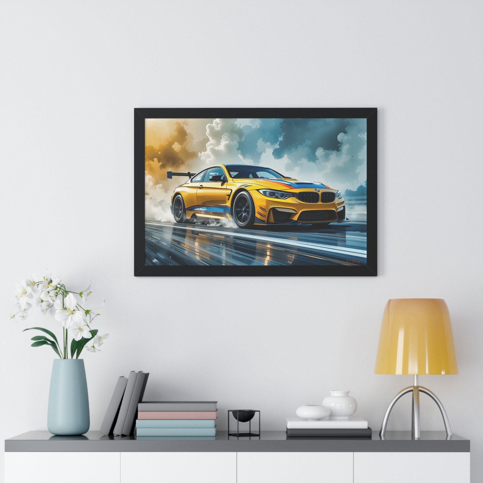 BMW M IMSA Racing Car Wall Art Framed Print | Studio Edition Collector’s Motorsport Artwork - Image 8