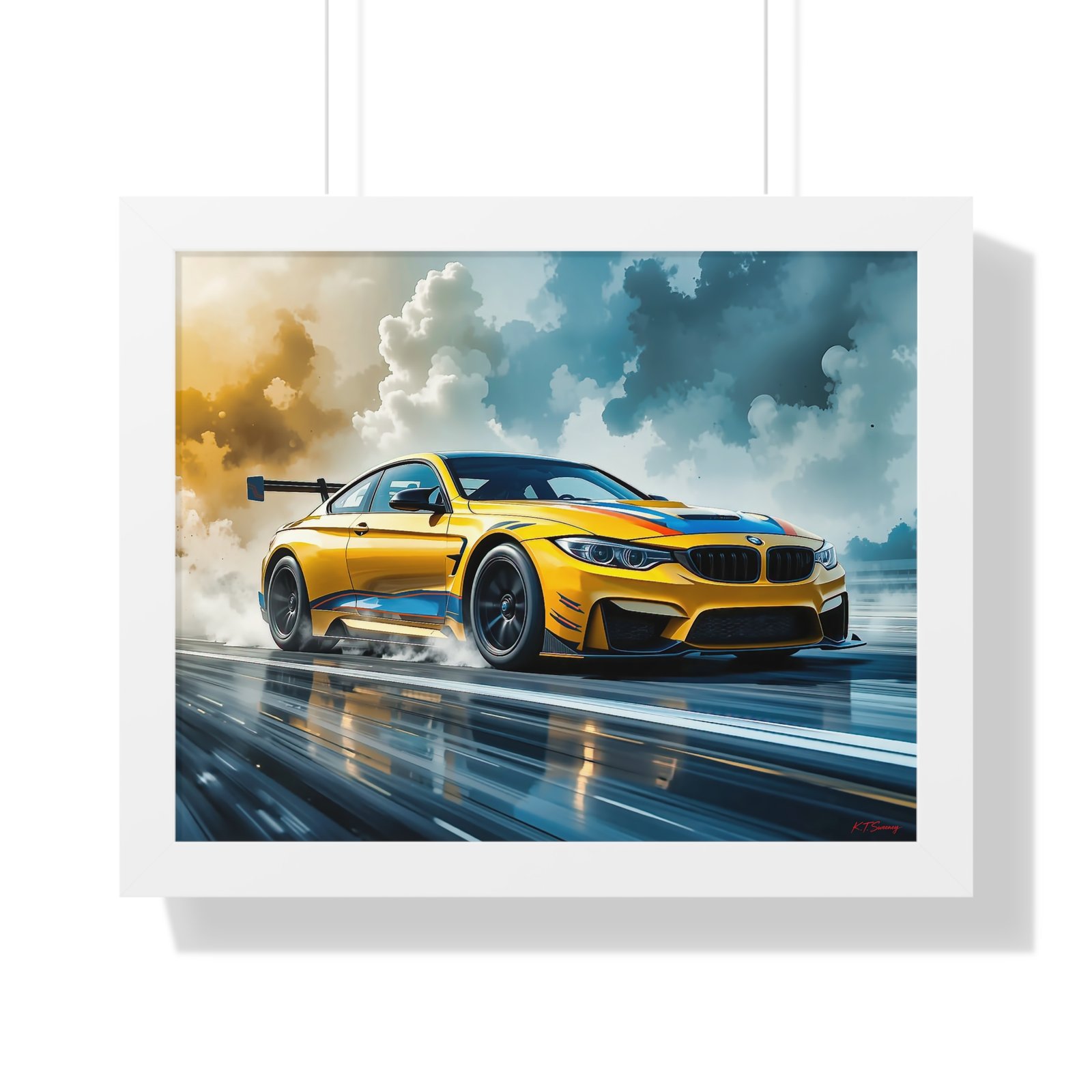 BMW M IMSA Racing Car Wall Art Framed Print | Studio Edition Collector’s Motorsport Artwork - Image 19