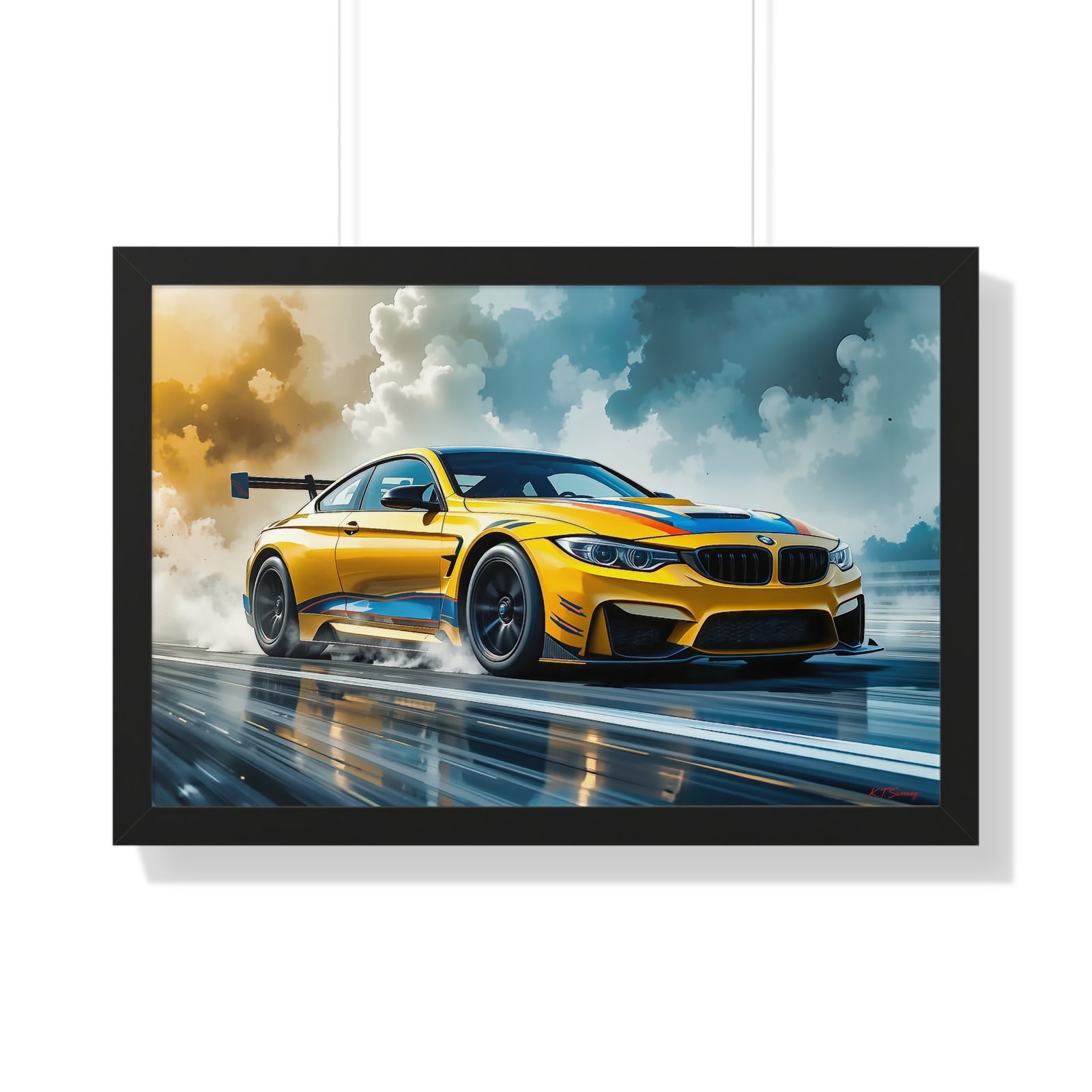 BMW M IMSA Racing Car Wall Art Framed Print | Studio Edition Collector’s Motorsport Artwork - Image 7