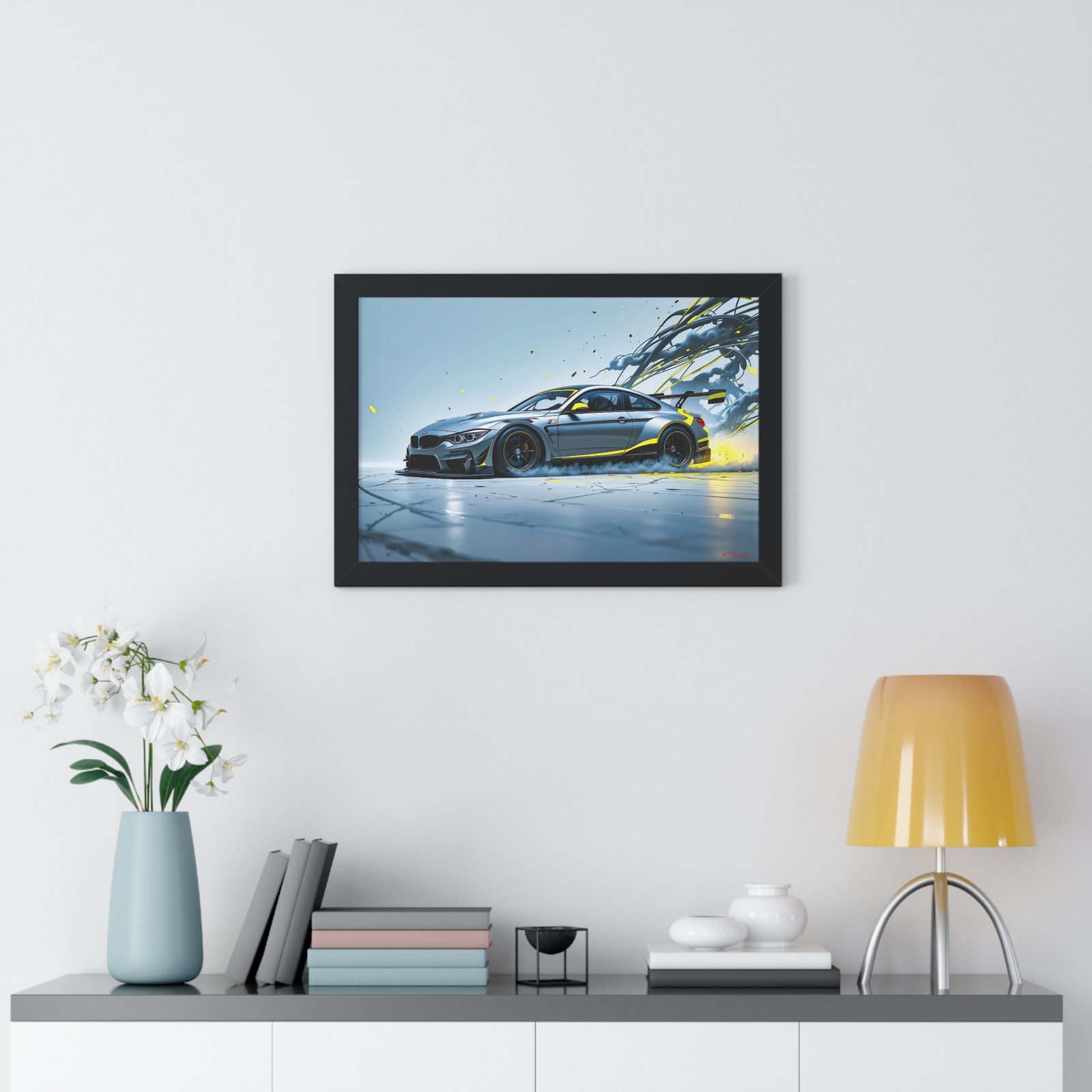 BMW M IMSA Racing Car Wall Art Framed Print | Studio Edition Collector’s Motorsport Artwork - Image 5