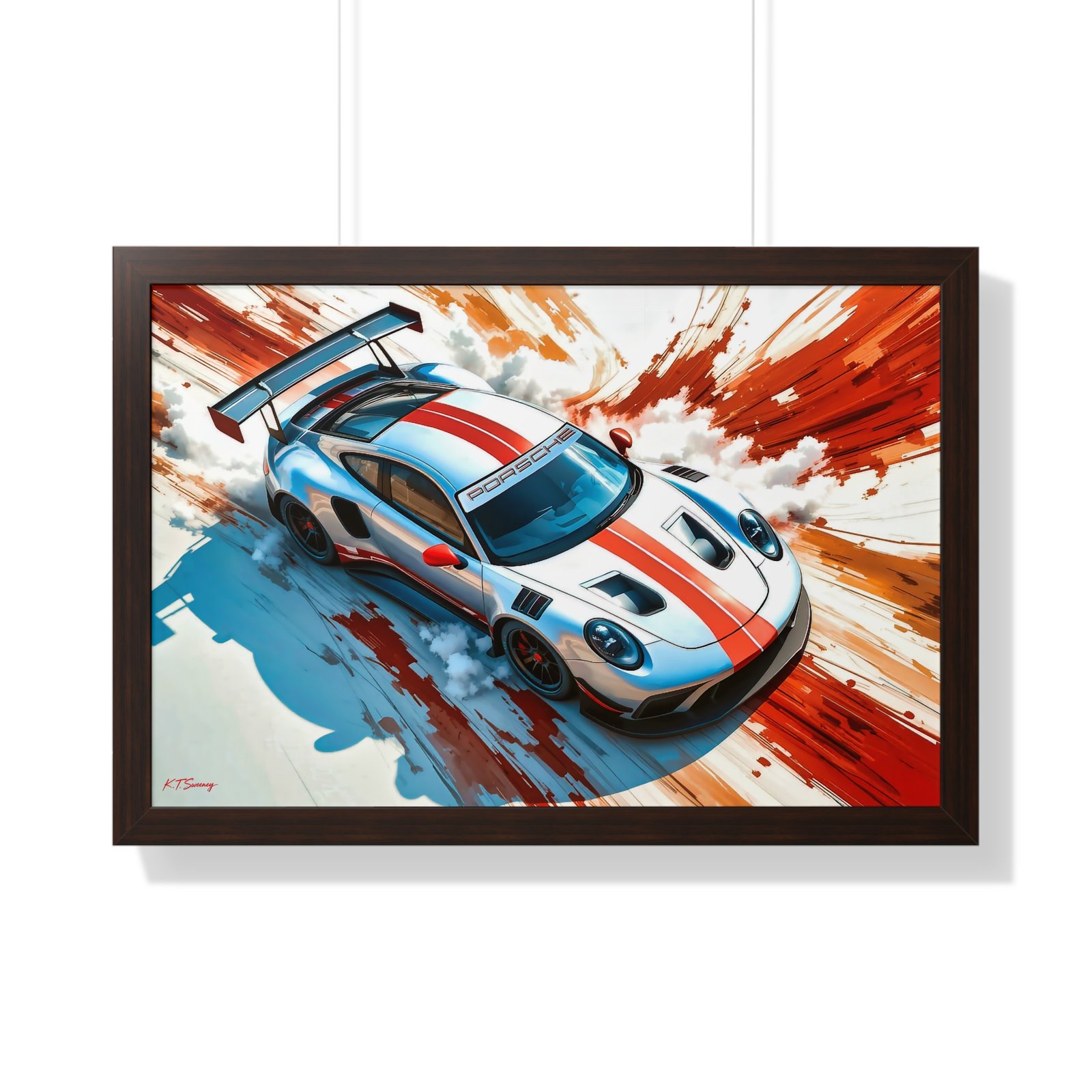 Porsche 911 GT3 Wall Art Framed Print | Studio Edition Collector’s Artwork - Image 16