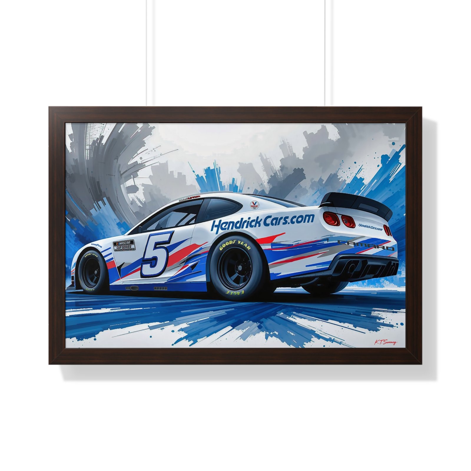 Kyle Larson NASCAR #5 Original Style Design | Studio Edition Collector’s Racing Artwork - Image 16