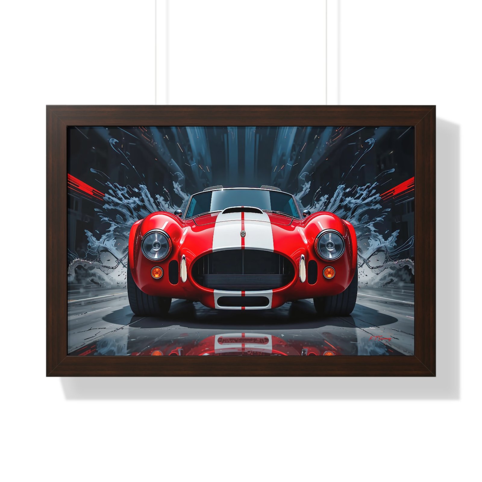 Exclusive Limited Edition Shelby Cobra | Classic Car Collector’s Artwork - Image 7