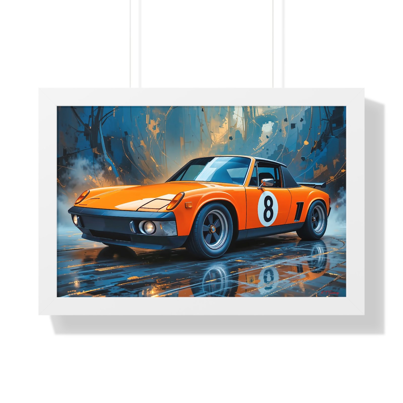 Porsche 914 Classic Racing Car | Studio Edition Collector’s Artwork - Image 22
