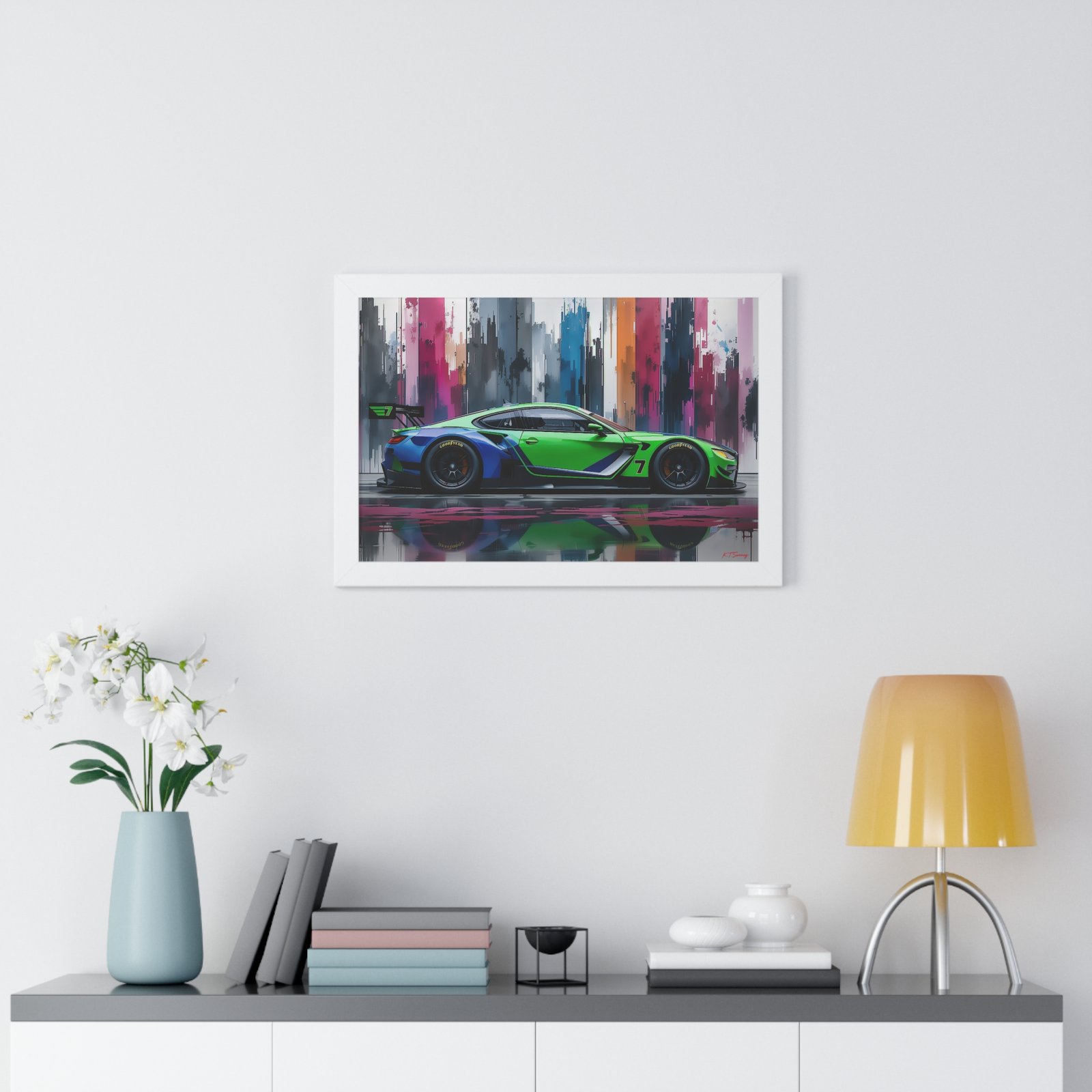 BMW M8 IMSA Inspired Wall Art Framed Print | Original Design Studio Edition Collector’s Motorsport Artwork - Image 23