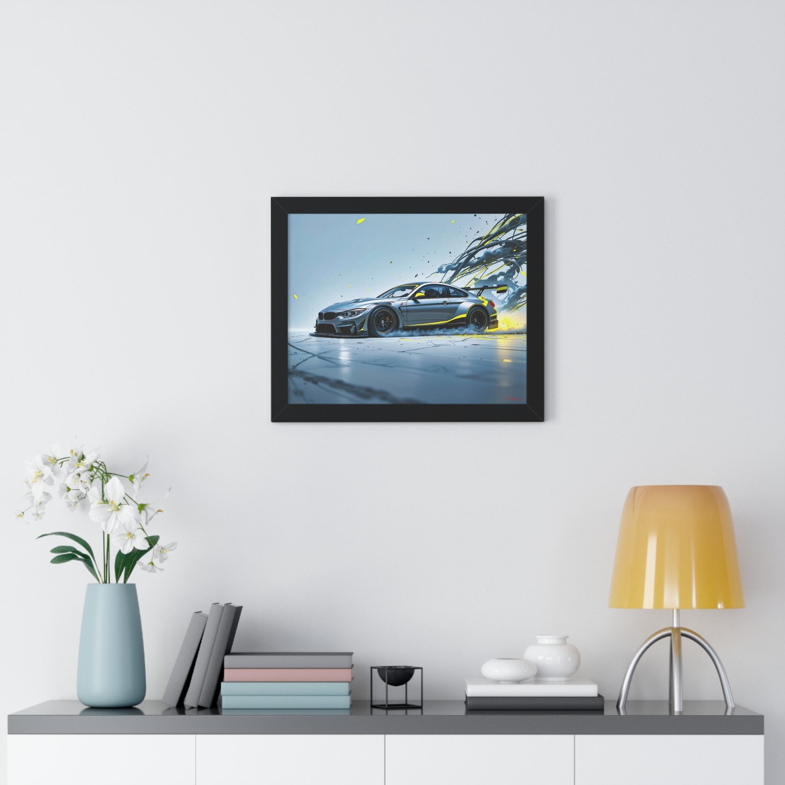 BMW M IMSA Racing Car Wall Art Framed Print | Studio Edition Collector’s Motorsport Artwork - Image 2