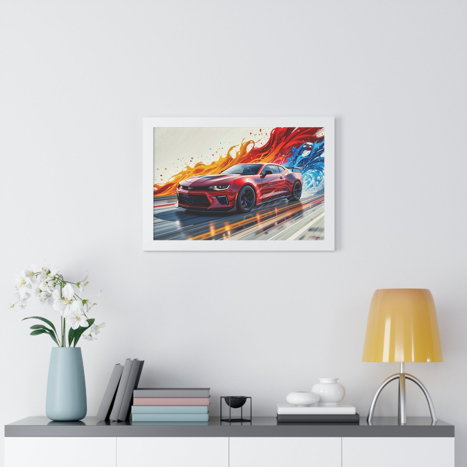 Camaro ZL1 Framed Wall Art Limited Edition | American Muscle - Image 23