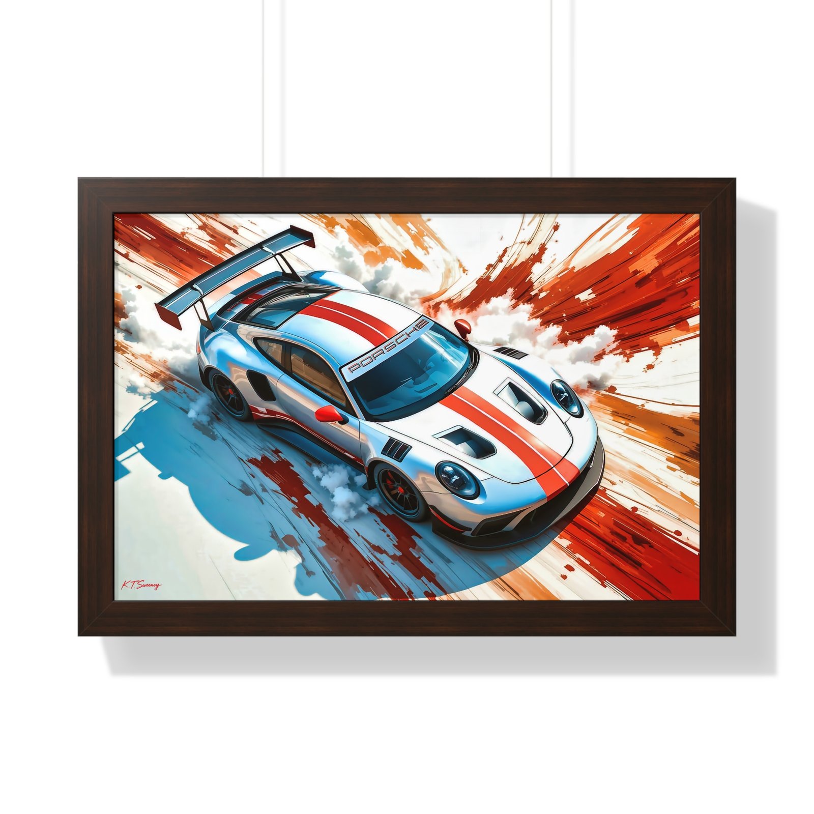 Porsche 911 GT3 Wall Art Framed Print | Studio Edition Collector’s Artwork - Image 13