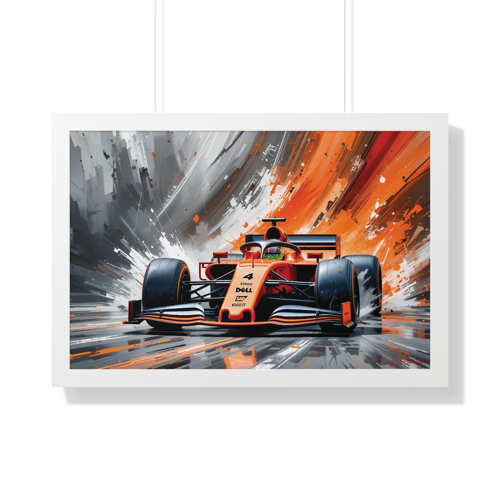 Exclusive Limited Edition Lando Norris McLaren F1 | Collector’s Formula 1 Artwork - Image 16
