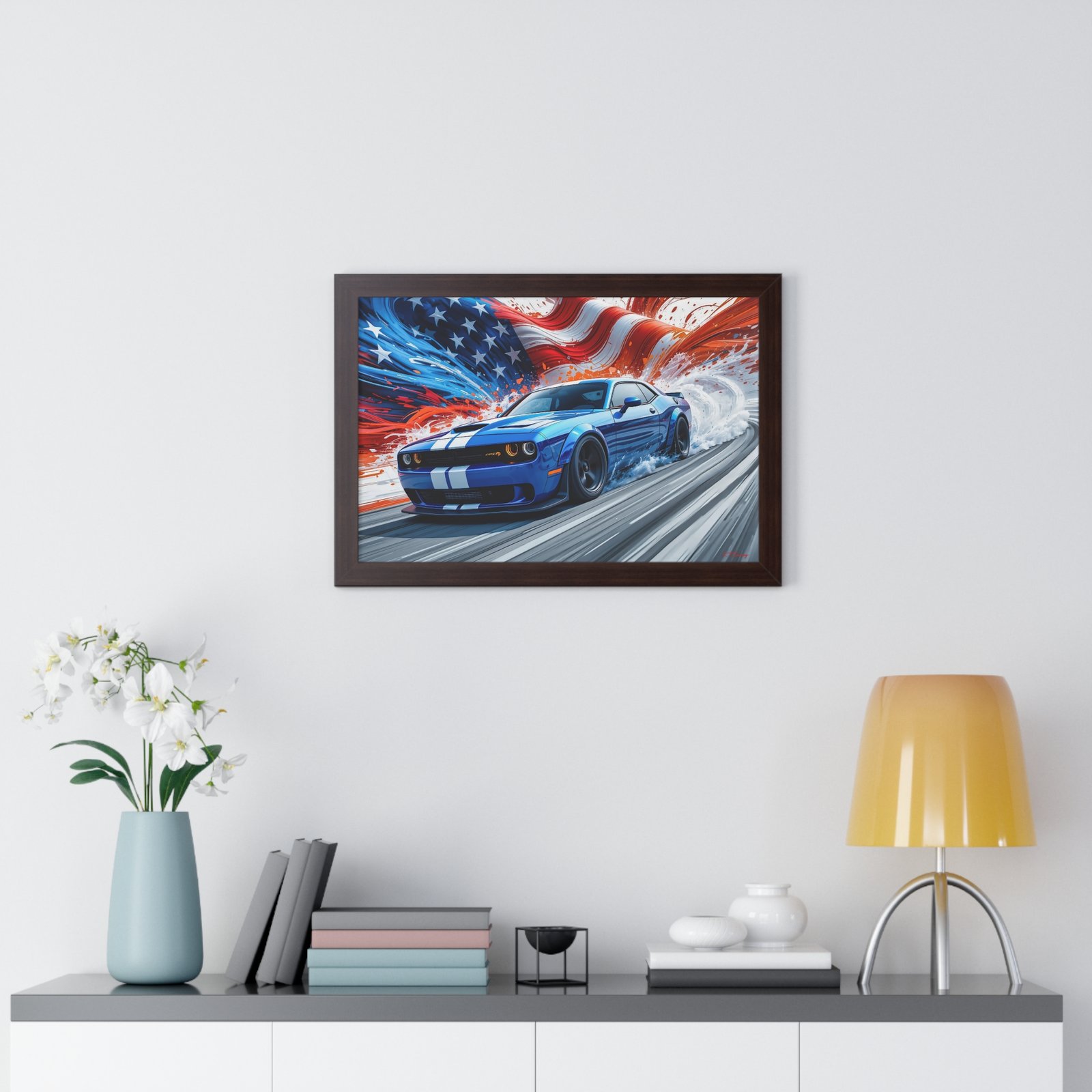 Limited Edition Dodge Hellcat Framed Art | Muscle Car Collector’s Artwork - Image 14