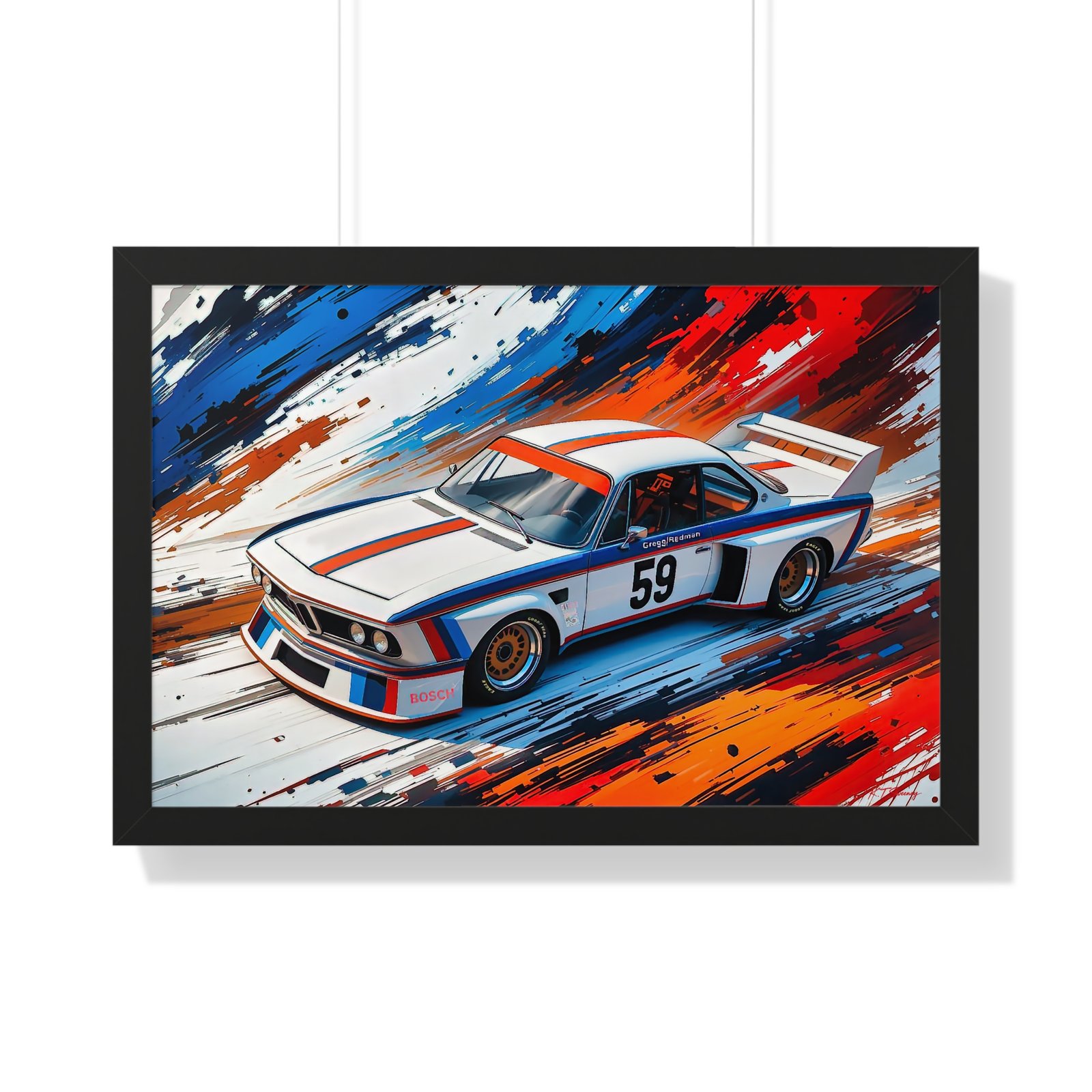 Exclusive Edition BMW 3.0 CSL Classic Livery | Collector’s BMW Motorsport Artwork - Image 4