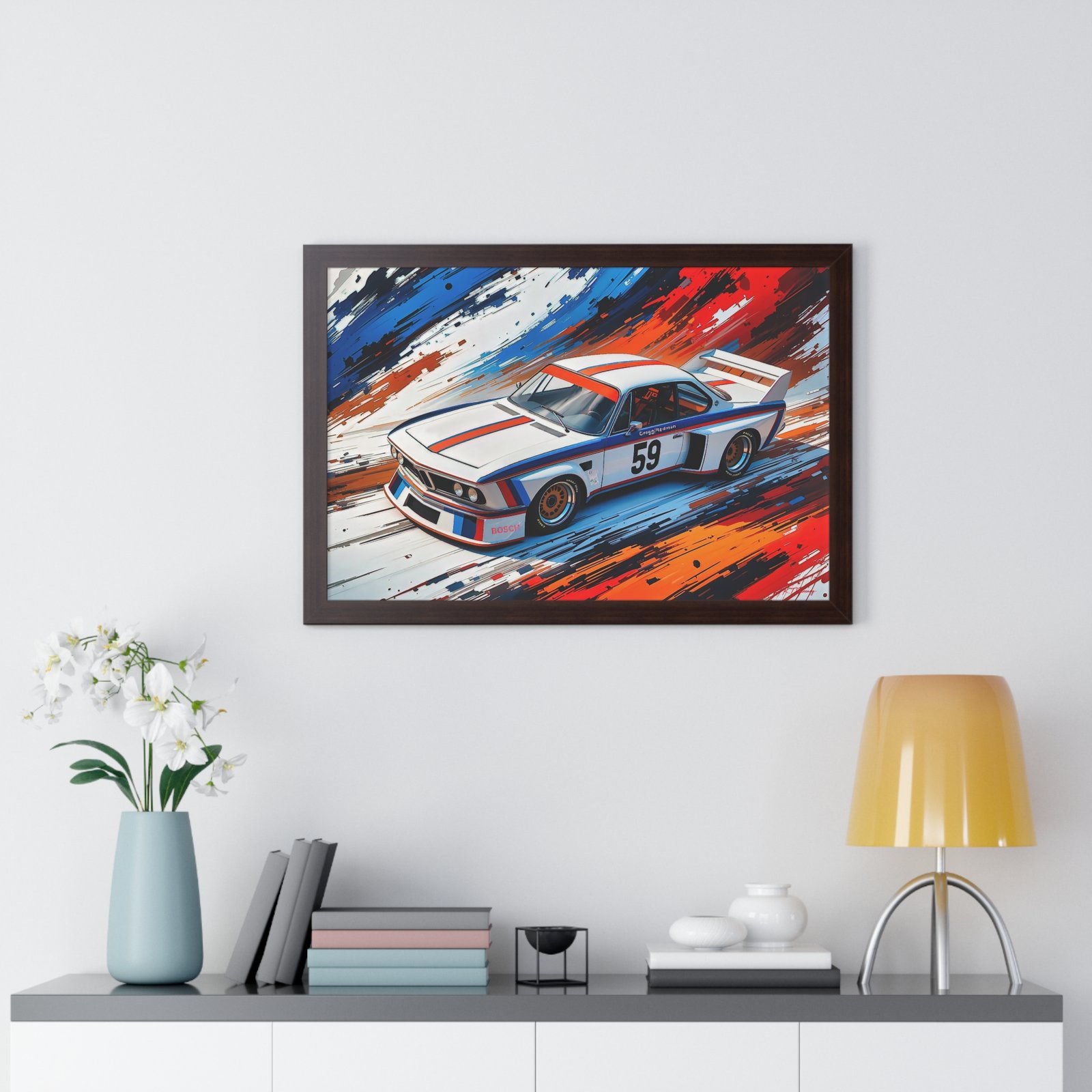 Exclusive Edition BMW 3.0 CSL Classic Livery | Collector’s BMW Motorsport Artwork - Image 11