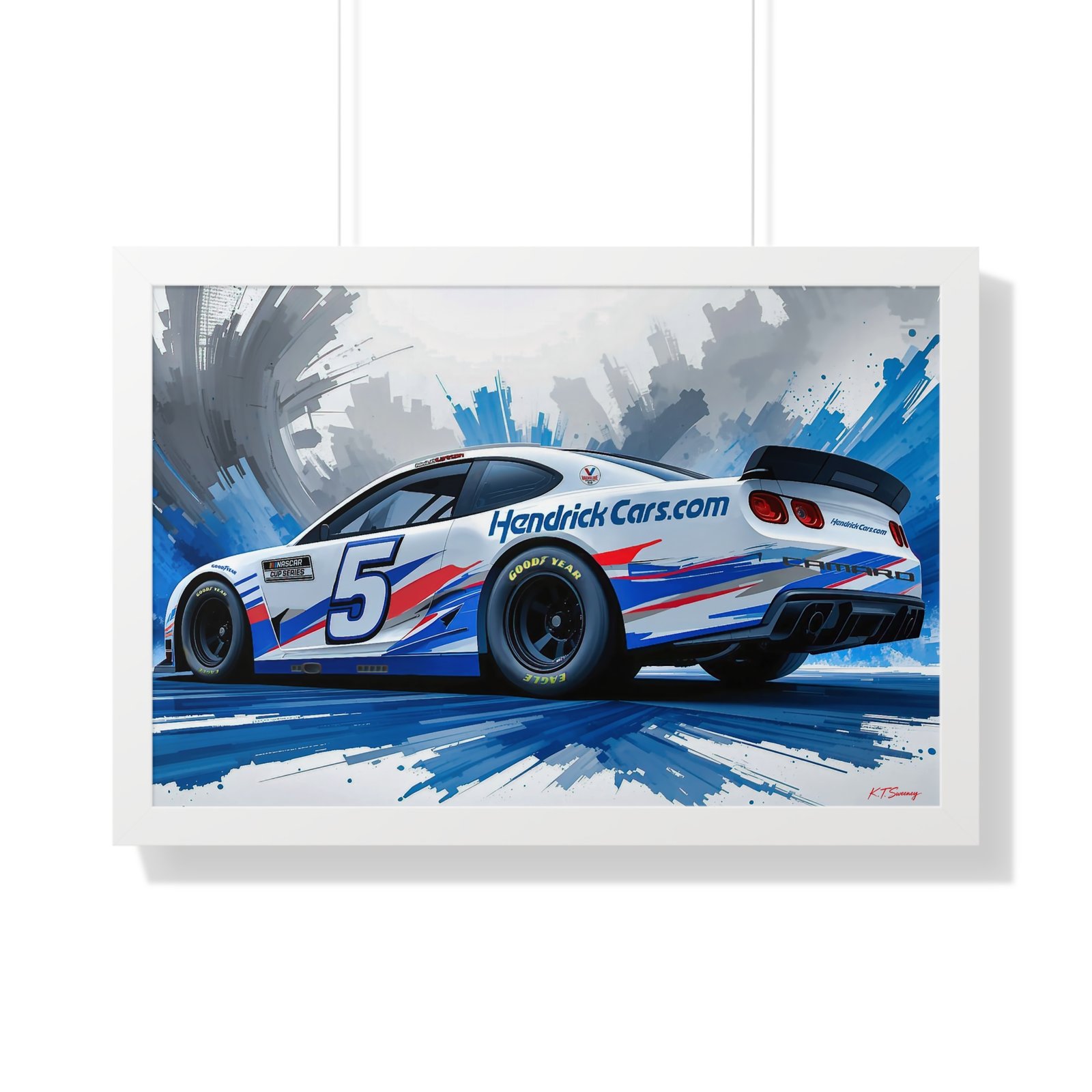 Kyle Larson NASCAR #5 Original Style Design | Studio Edition Collector’s Racing Artwork - Image 25