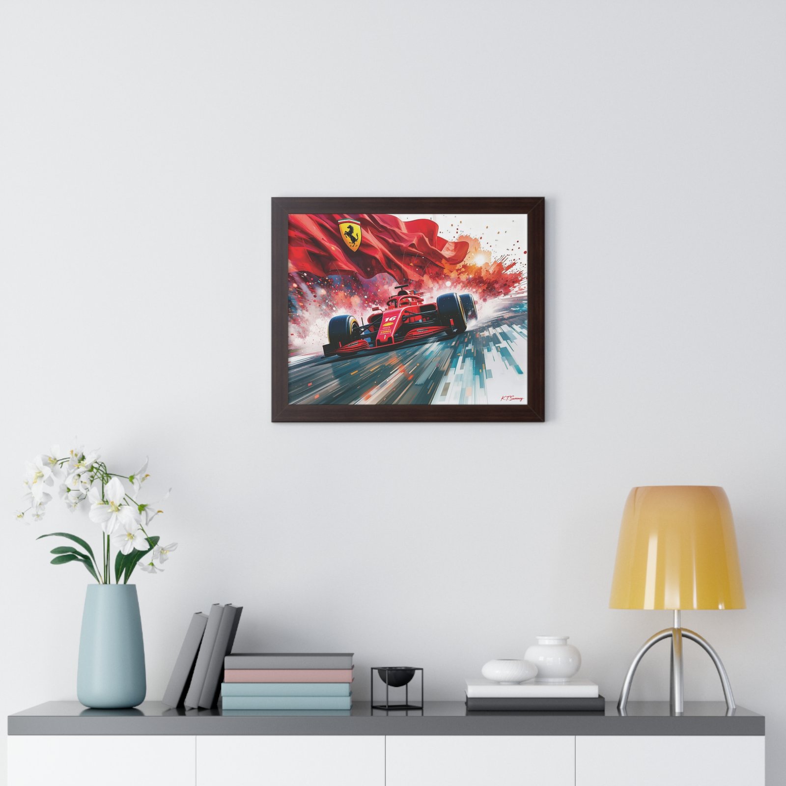 Exclusive Limited Edition Charles Leclerc Ferrari F1 Racing Car - Image 11