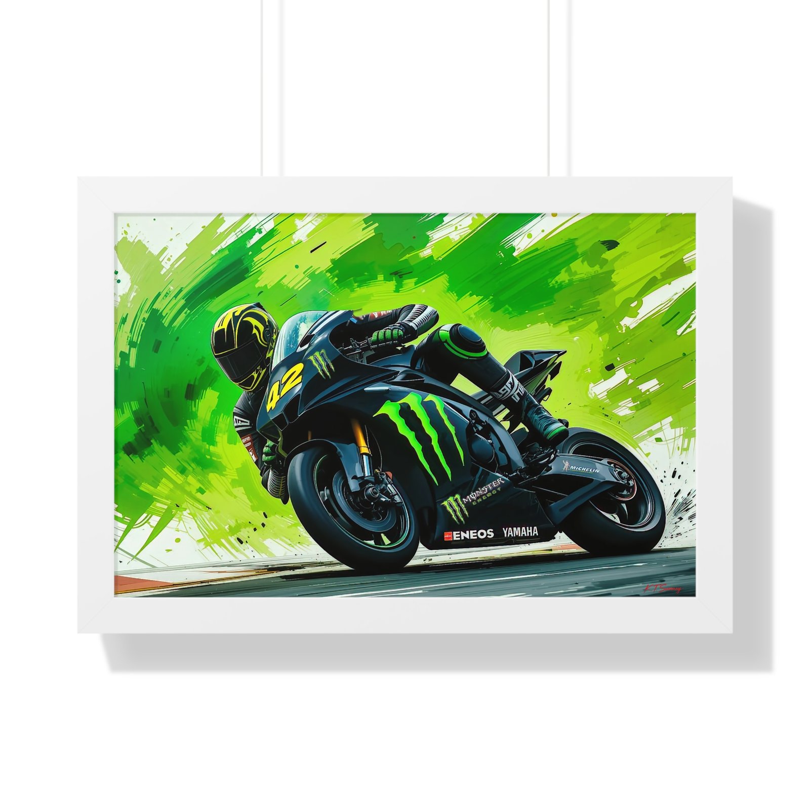 Limited Edition Alex Rins MotoGP Wall Art Framed Print | Collector’s Racing Artwork - Image 22