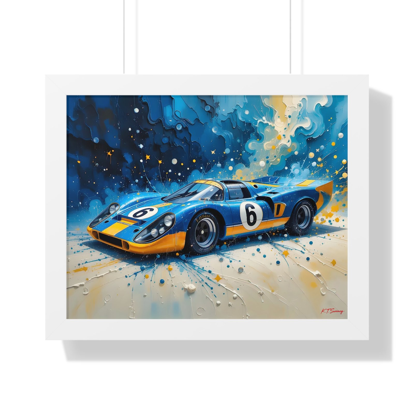 Limited Edition Porsche Le Mans Racing Car Wall Art Framed Print | Collector’s Motorsport Artwork - Image 19