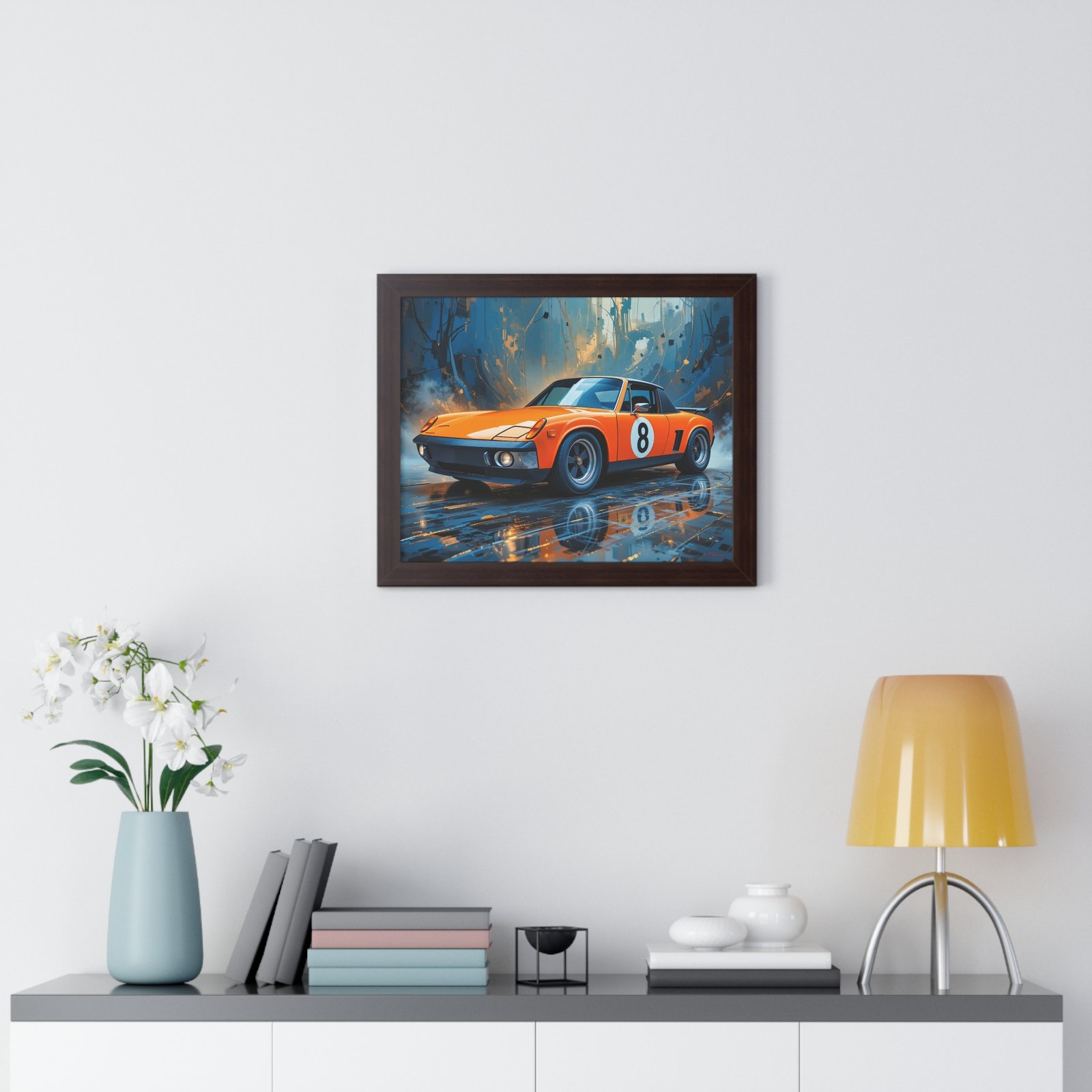 Porsche 914 Classic Racing Car | Studio Edition Collector’s Artwork - Image 11