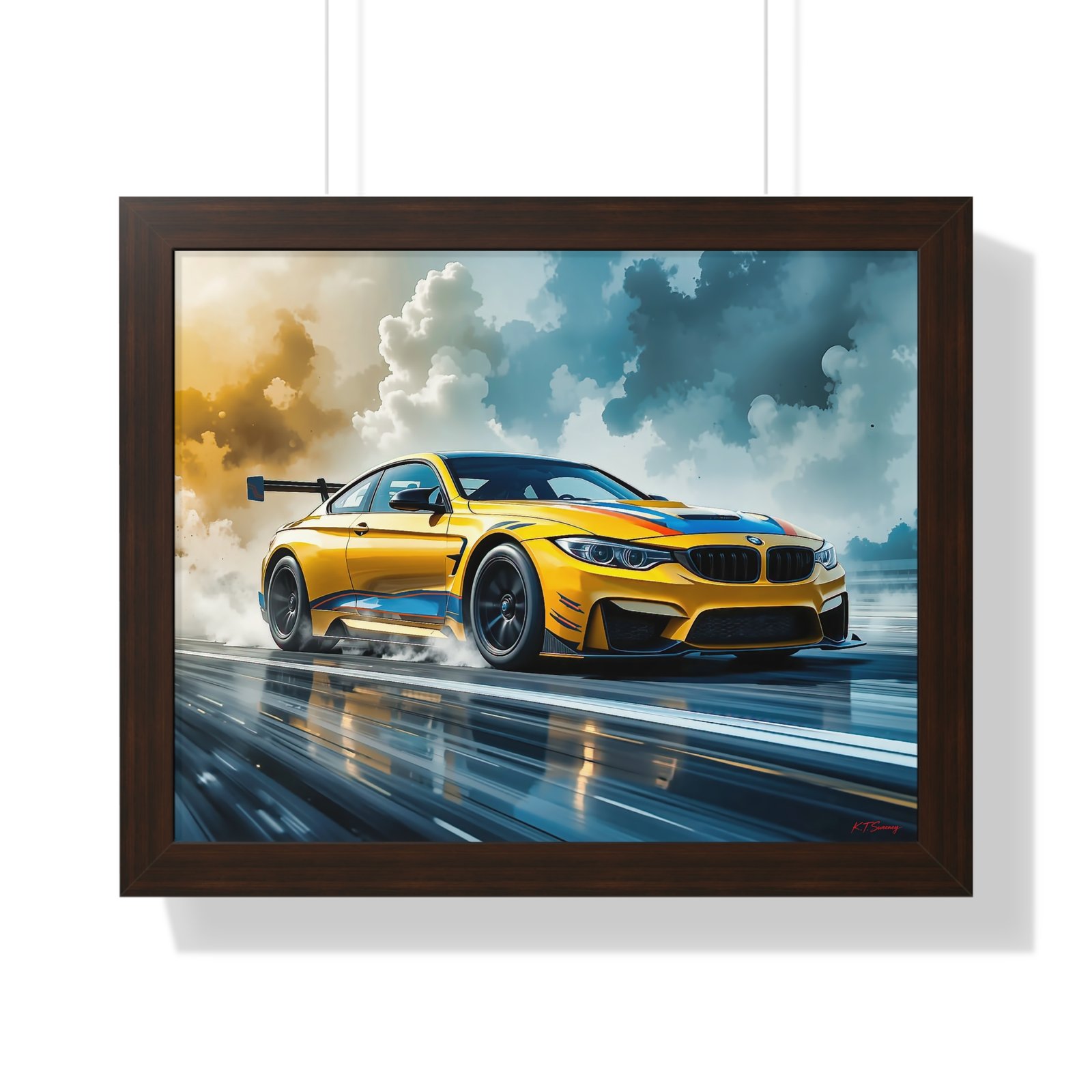 BMW M IMSA Racing Car Wall Art Framed Print | Studio Edition Collector’s Motorsport Artwork - Image 10