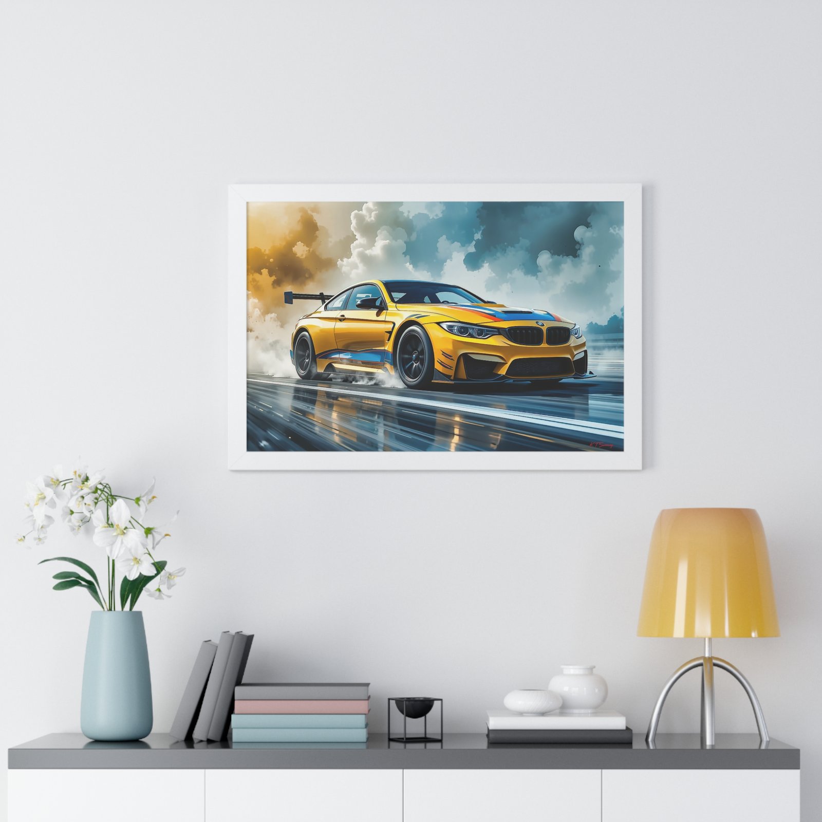 BMW M IMSA Racing Car Wall Art Framed Print | Studio Edition Collector’s Motorsport Artwork - Image 26