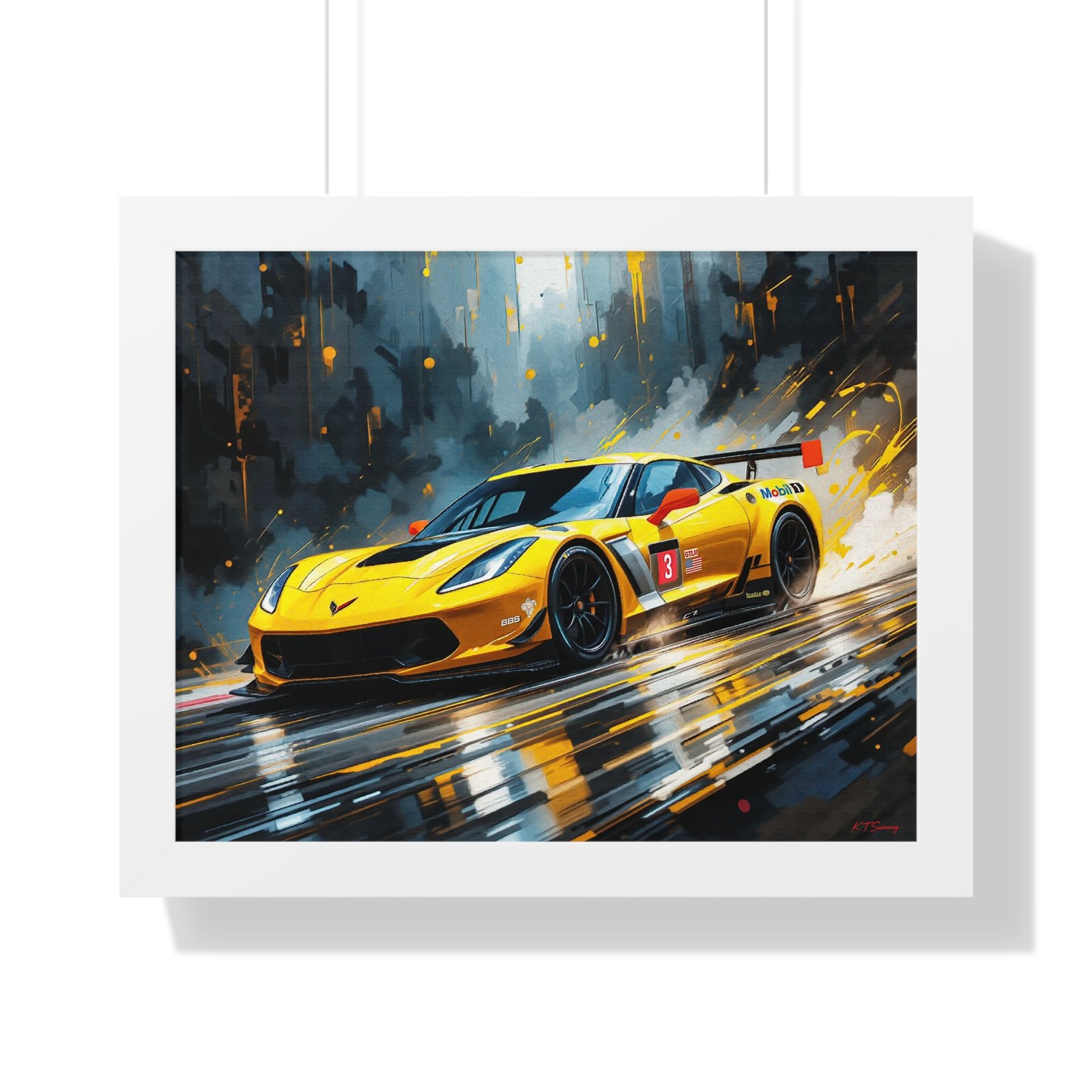 Exclusive Edition 2019 C7 IMSA Corvette Racing Car | Collector’s Corvette Racing Artwork - Image 19